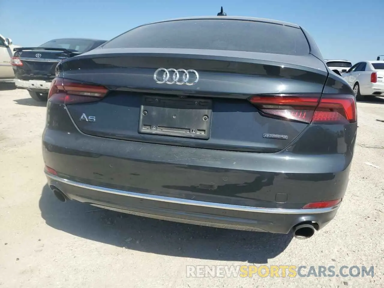 6 Photograph of a damaged car WAUCNCF53KA007800 AUDI A5 2019