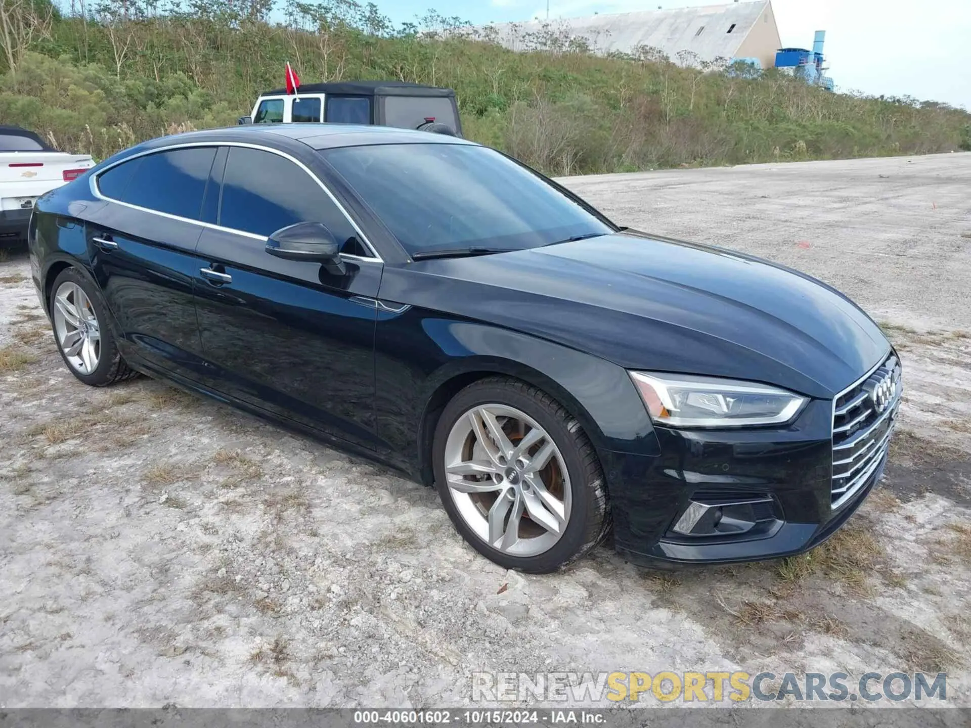 1 Photograph of a damaged car WAUCNCF55KA006244 AUDI A5 2019