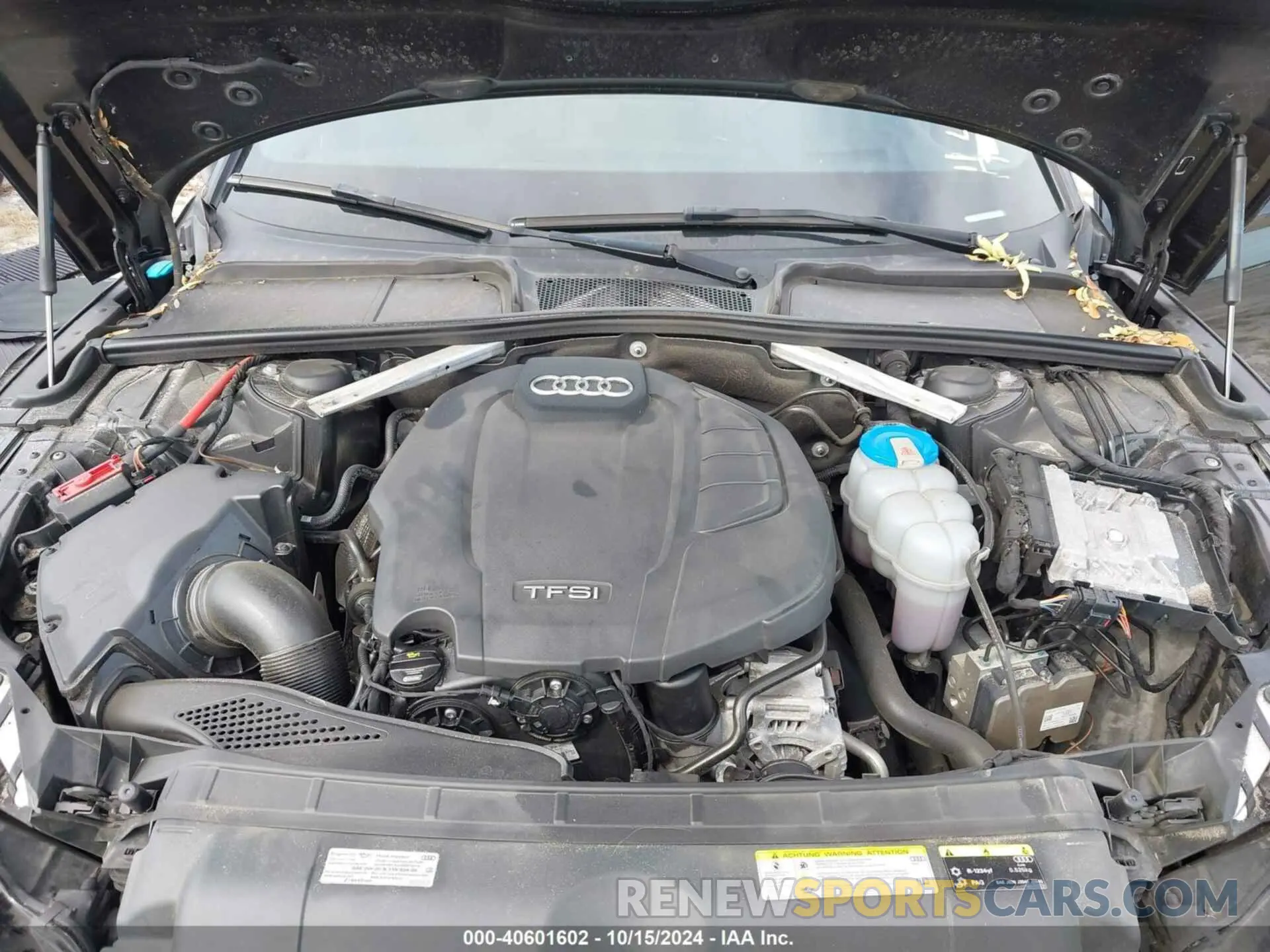 10 Photograph of a damaged car WAUCNCF55KA006244 AUDI A5 2019