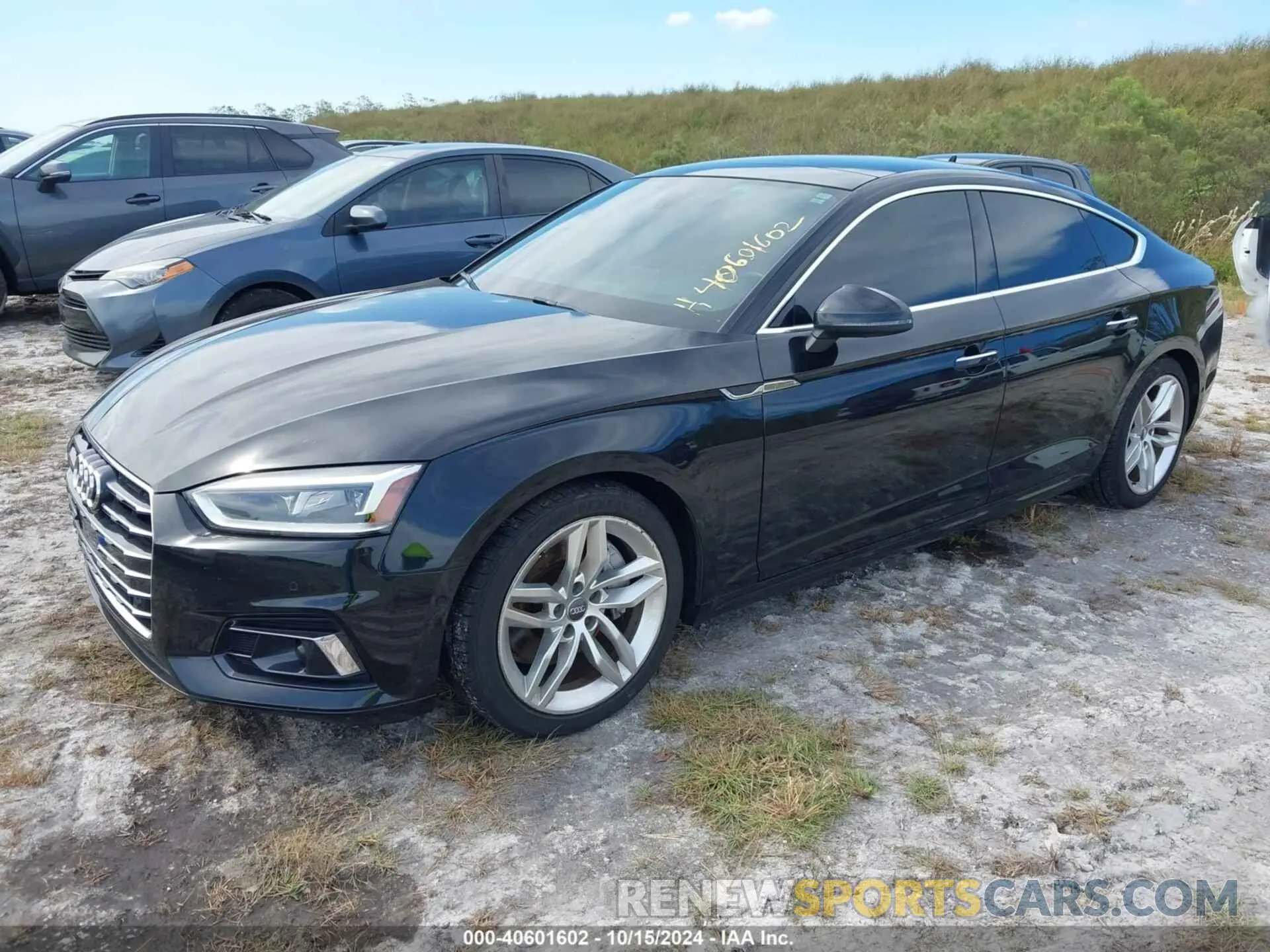 2 Photograph of a damaged car WAUCNCF55KA006244 AUDI A5 2019