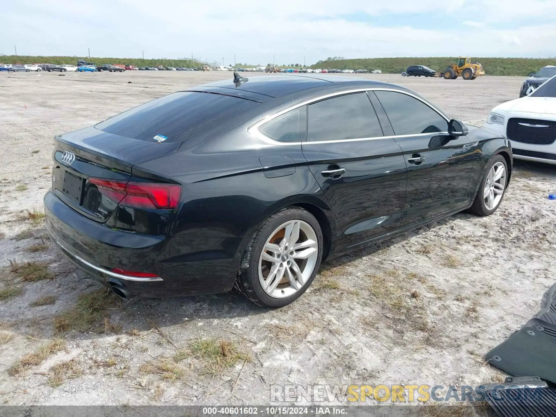 4 Photograph of a damaged car WAUCNCF55KA006244 AUDI A5 2019