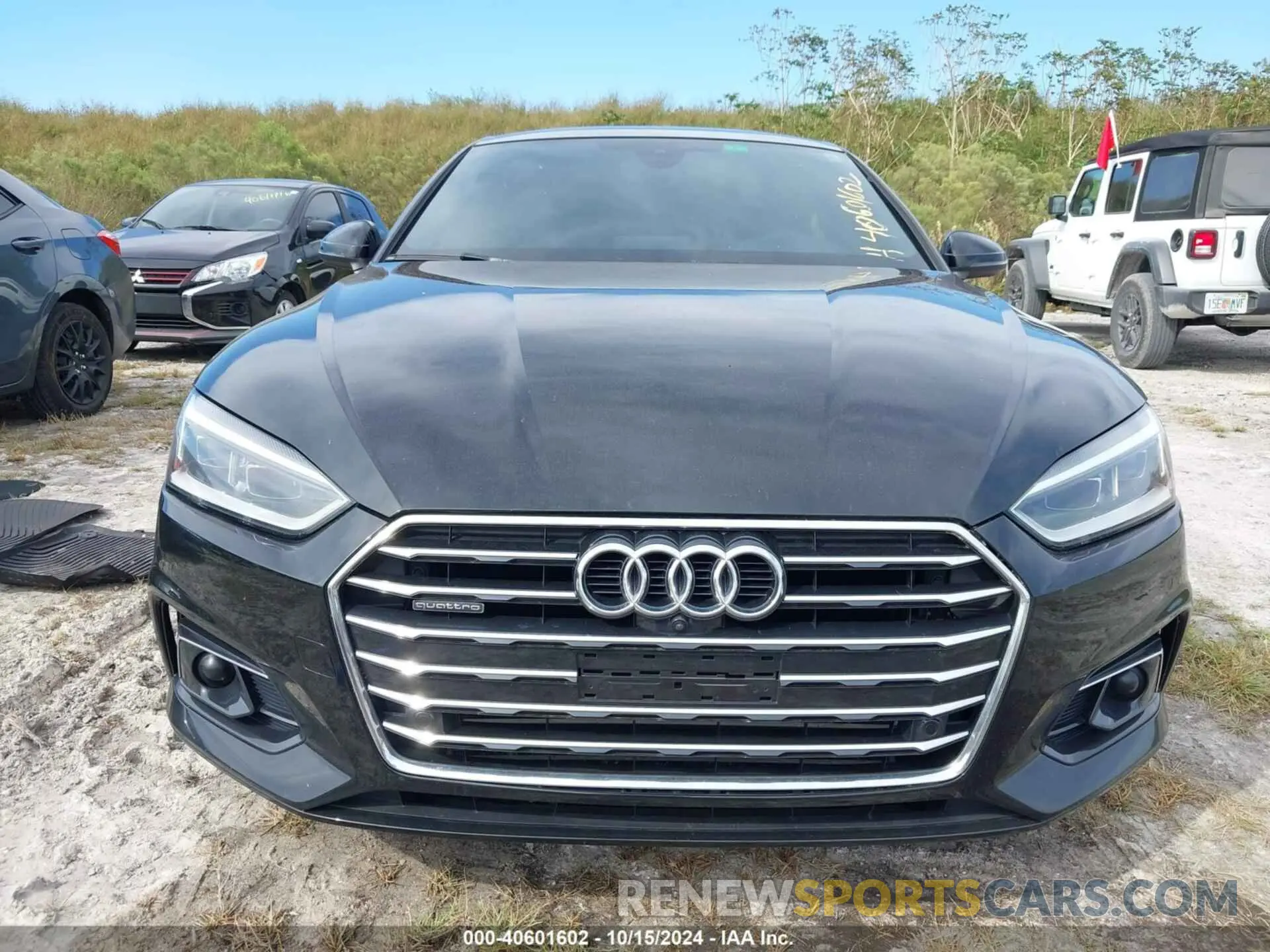6 Photograph of a damaged car WAUCNCF55KA006244 AUDI A5 2019