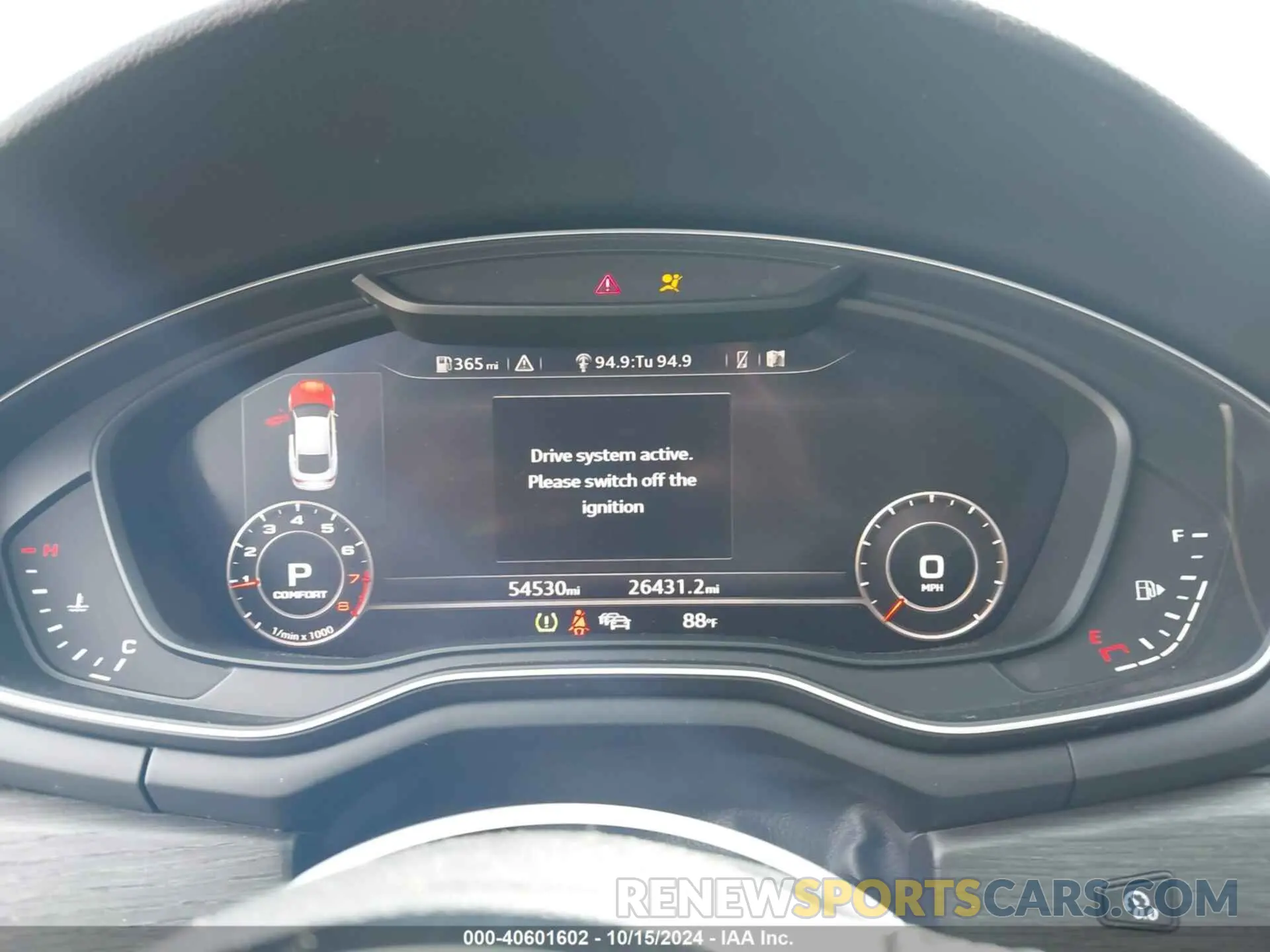 7 Photograph of a damaged car WAUCNCF55KA006244 AUDI A5 2019