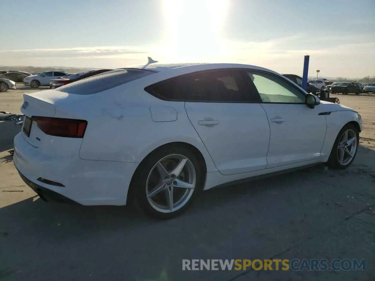 3 Photograph of a damaged car WAUDNCF51KA100030 AUDI A5 2019