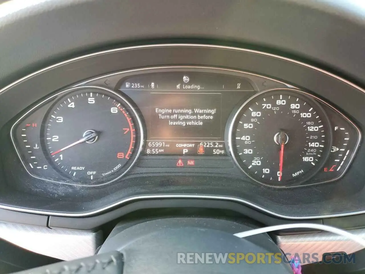 9 Photograph of a damaged car WAUDNCF51KA100030 AUDI A5 2019