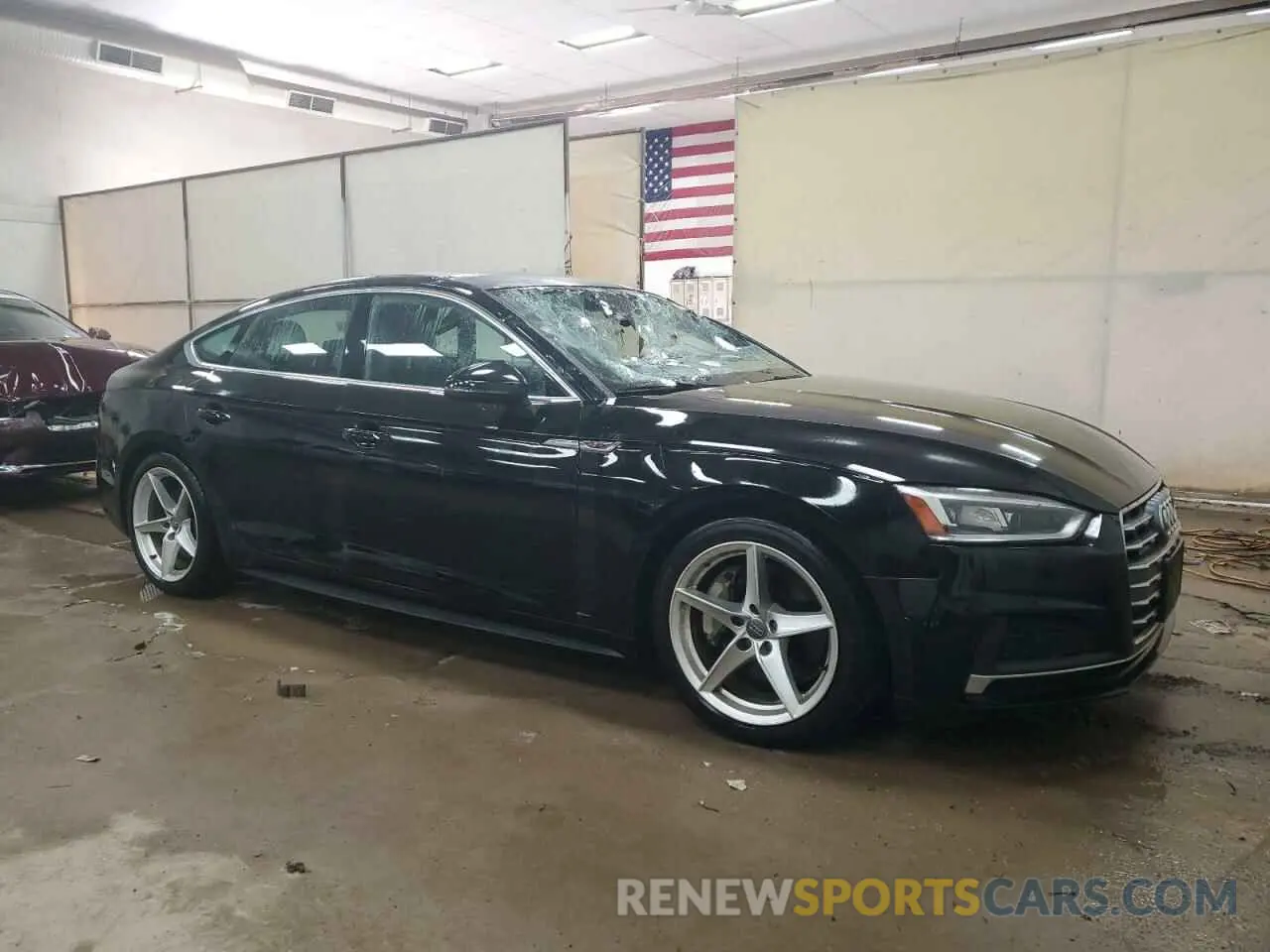 4 Photograph of a damaged car WAUDNCF52KA016816 AUDI A5 2019