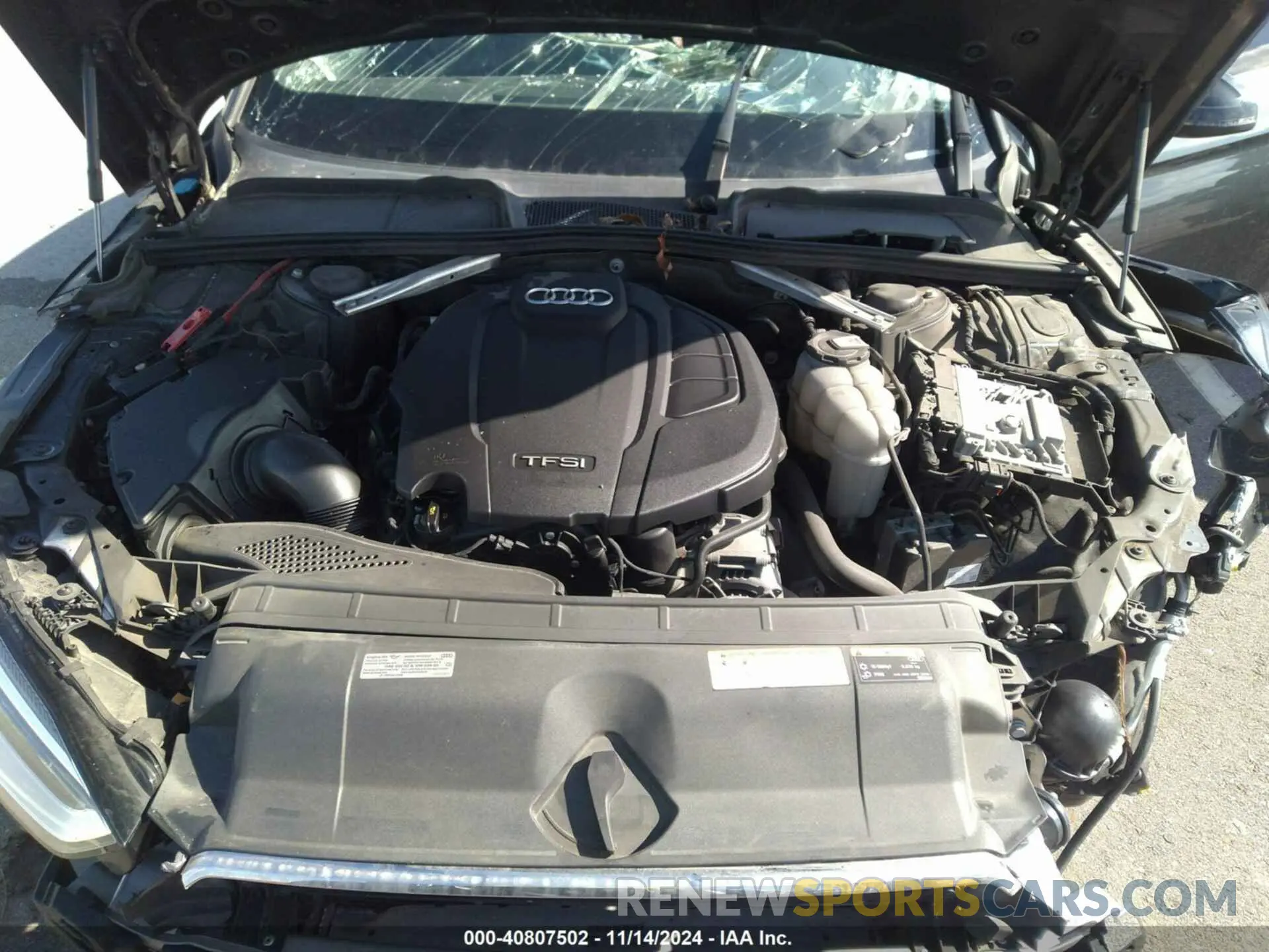 10 Photograph of a damaged car WAUDNCF53KA069217 AUDI A5 2019