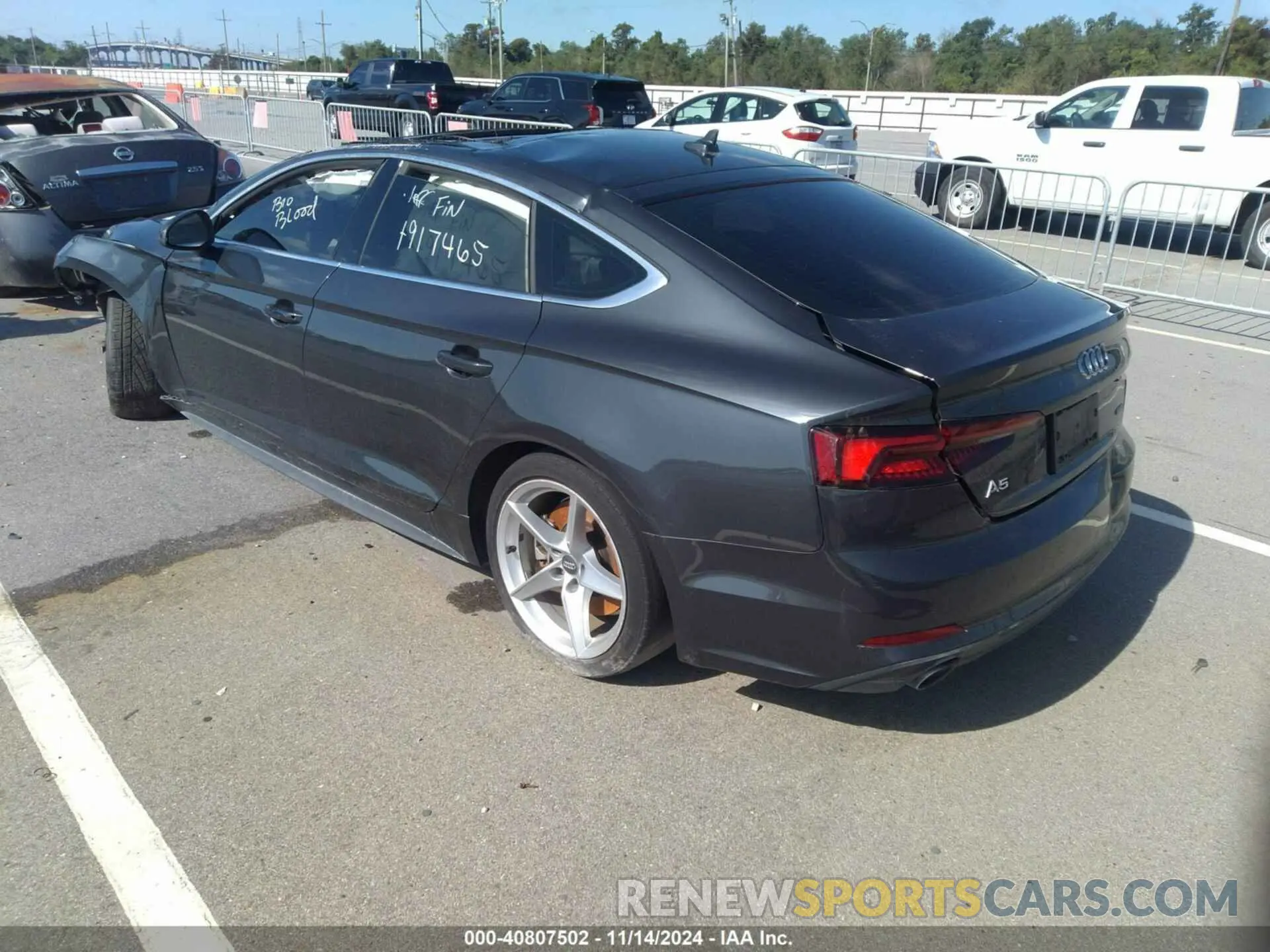 3 Photograph of a damaged car WAUDNCF53KA069217 AUDI A5 2019
