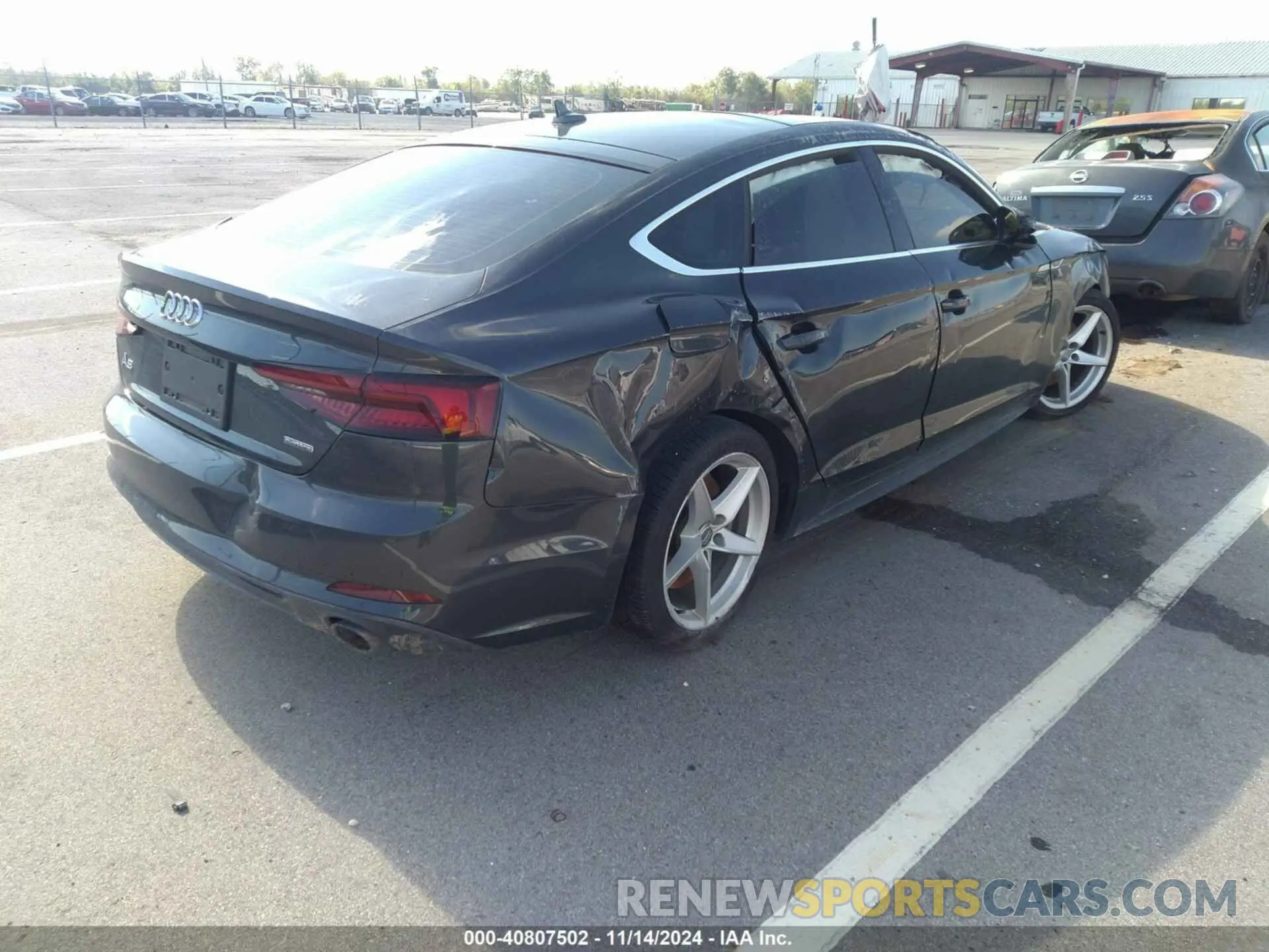 4 Photograph of a damaged car WAUDNCF53KA069217 AUDI A5 2019