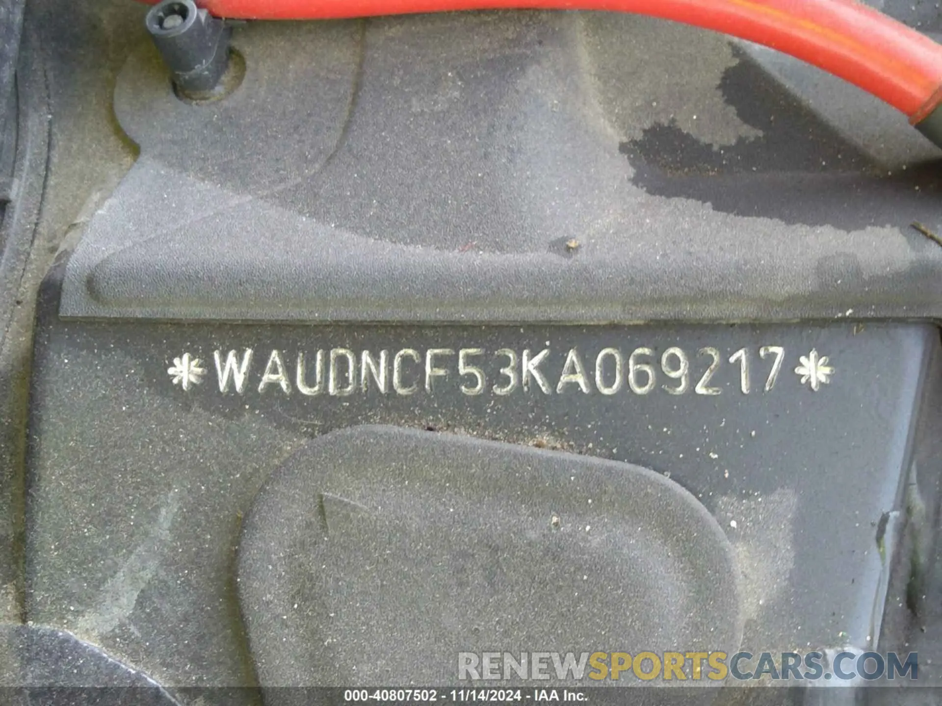 9 Photograph of a damaged car WAUDNCF53KA069217 AUDI A5 2019