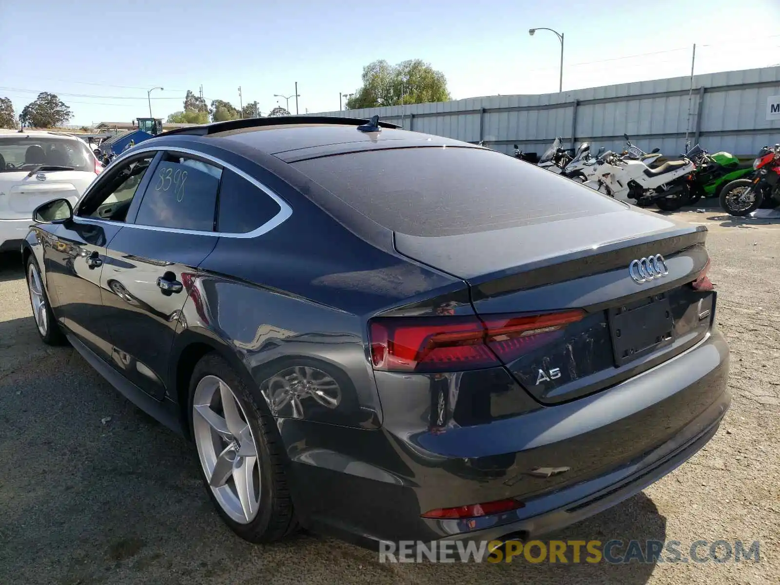 3 Photograph of a damaged car WAUDNCF53KA079004 AUDI A5 2019