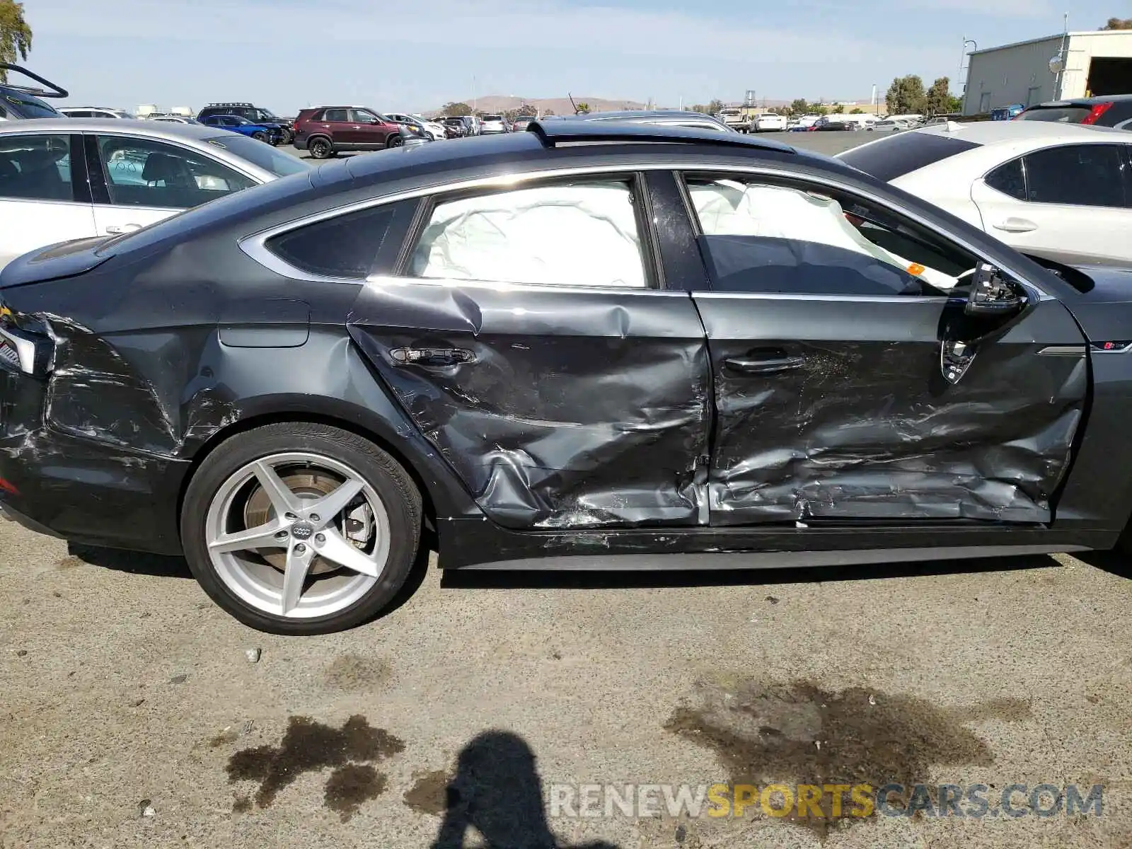 9 Photograph of a damaged car WAUDNCF53KA079004 AUDI A5 2019