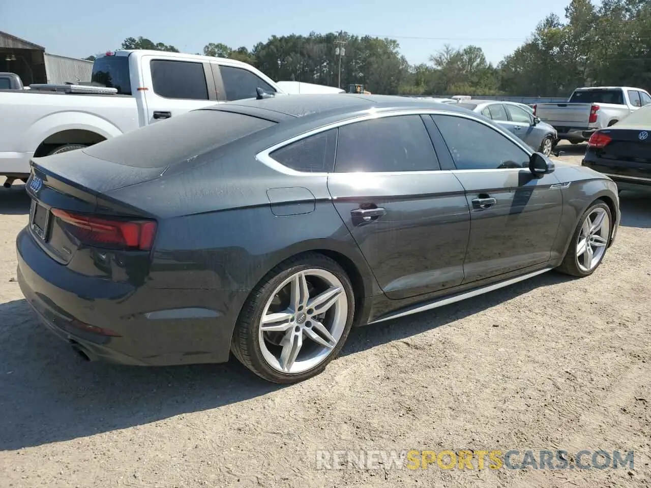 3 Photograph of a damaged car WAUENCF50KA069227 AUDI A5 2019