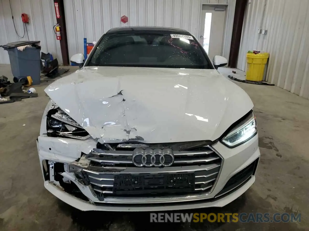 5 Photograph of a damaged car WAUENCF50KA085959 AUDI A5 2019