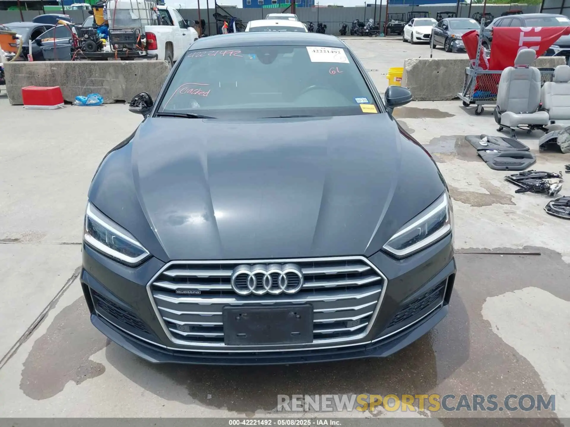 13 Photograph of a damaged car WAUENCF51KA008467 AUDI A5 2019