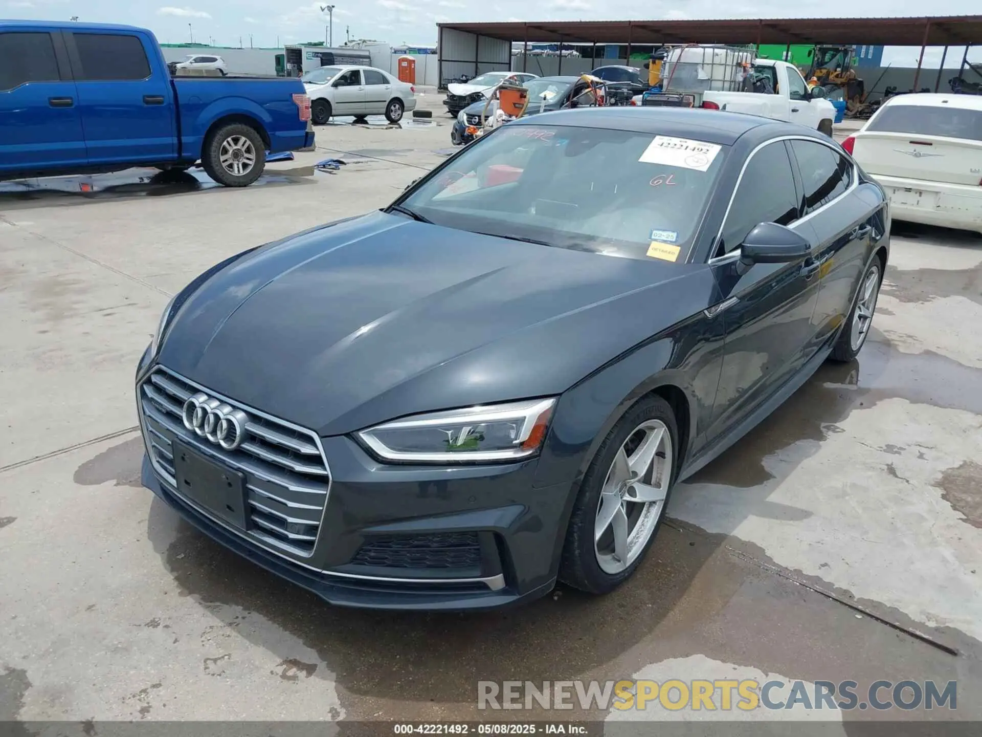 2 Photograph of a damaged car WAUENCF51KA008467 AUDI A5 2019