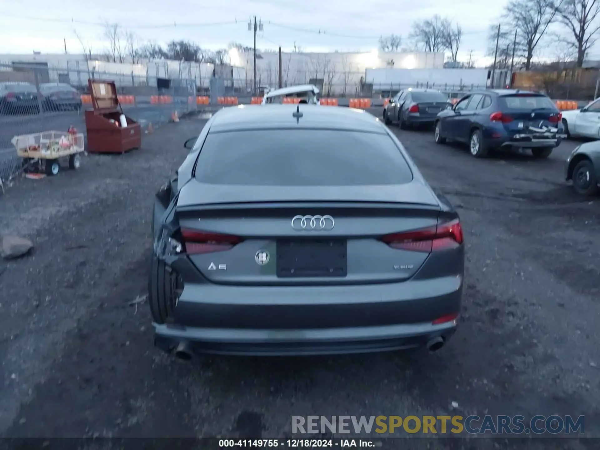 16 Photograph of a damaged car WAUENCF51KA009442 AUDI A5 2019