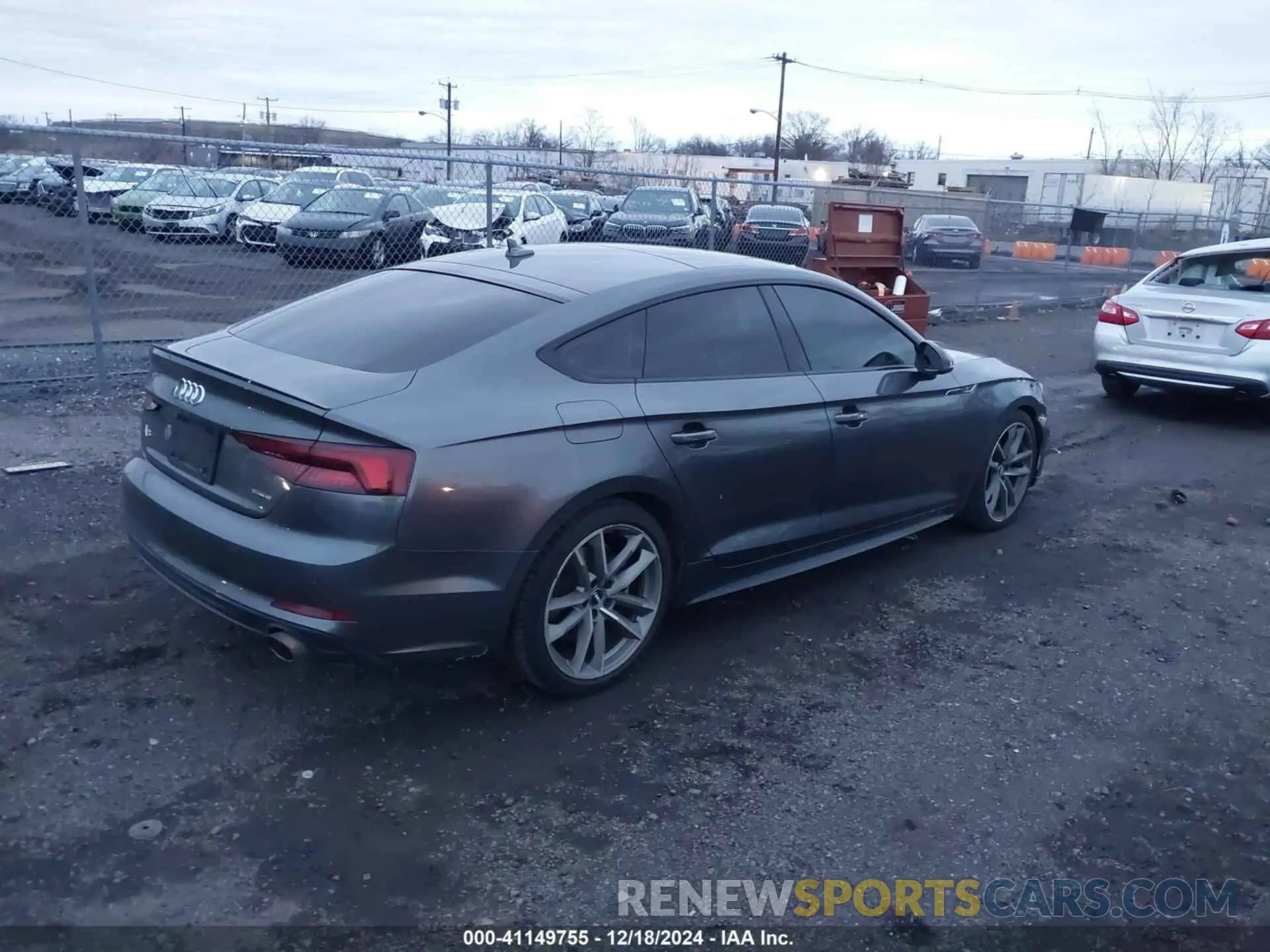 4 Photograph of a damaged car WAUENCF51KA009442 AUDI A5 2019