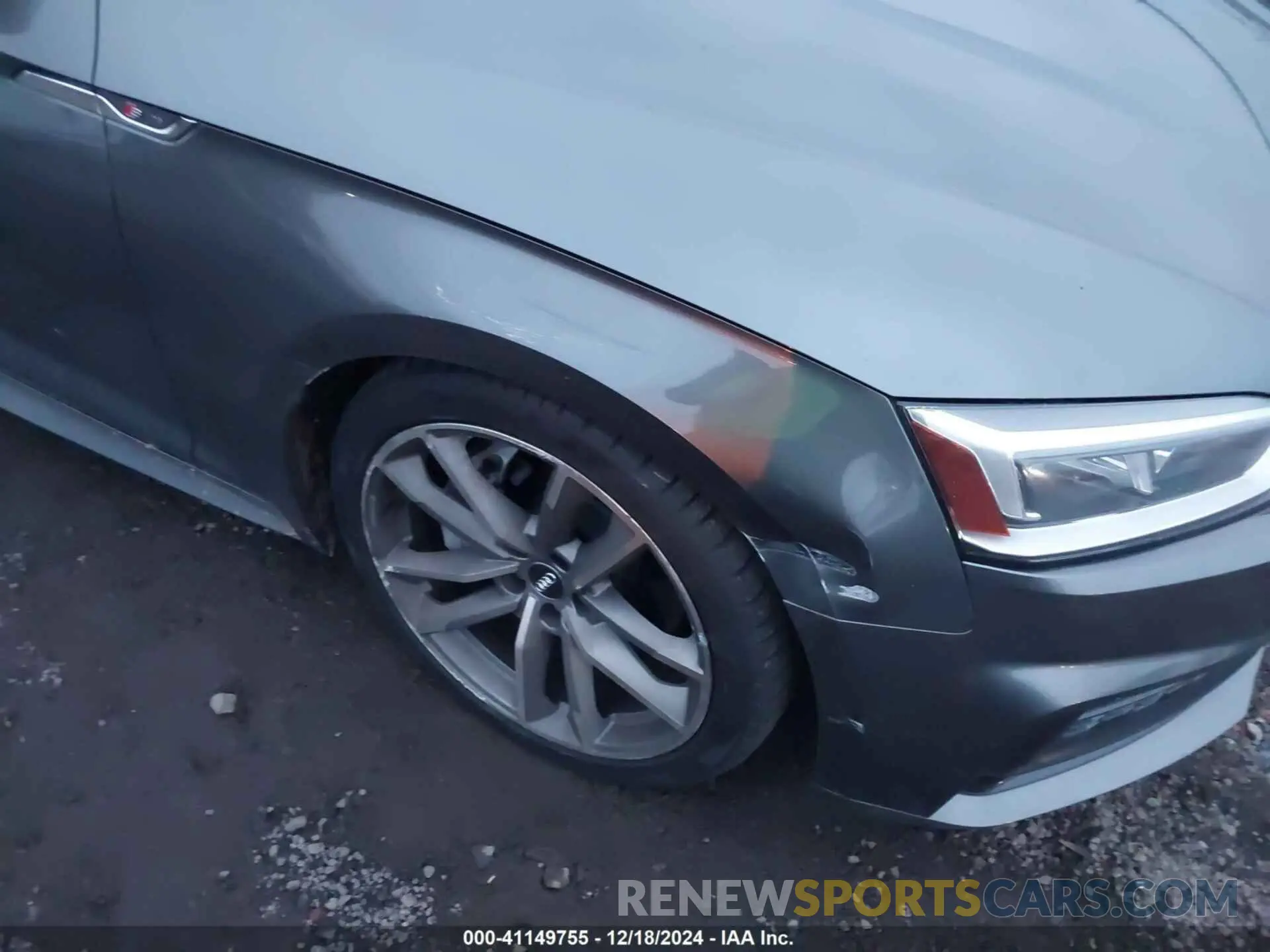 6 Photograph of a damaged car WAUENCF51KA009442 AUDI A5 2019