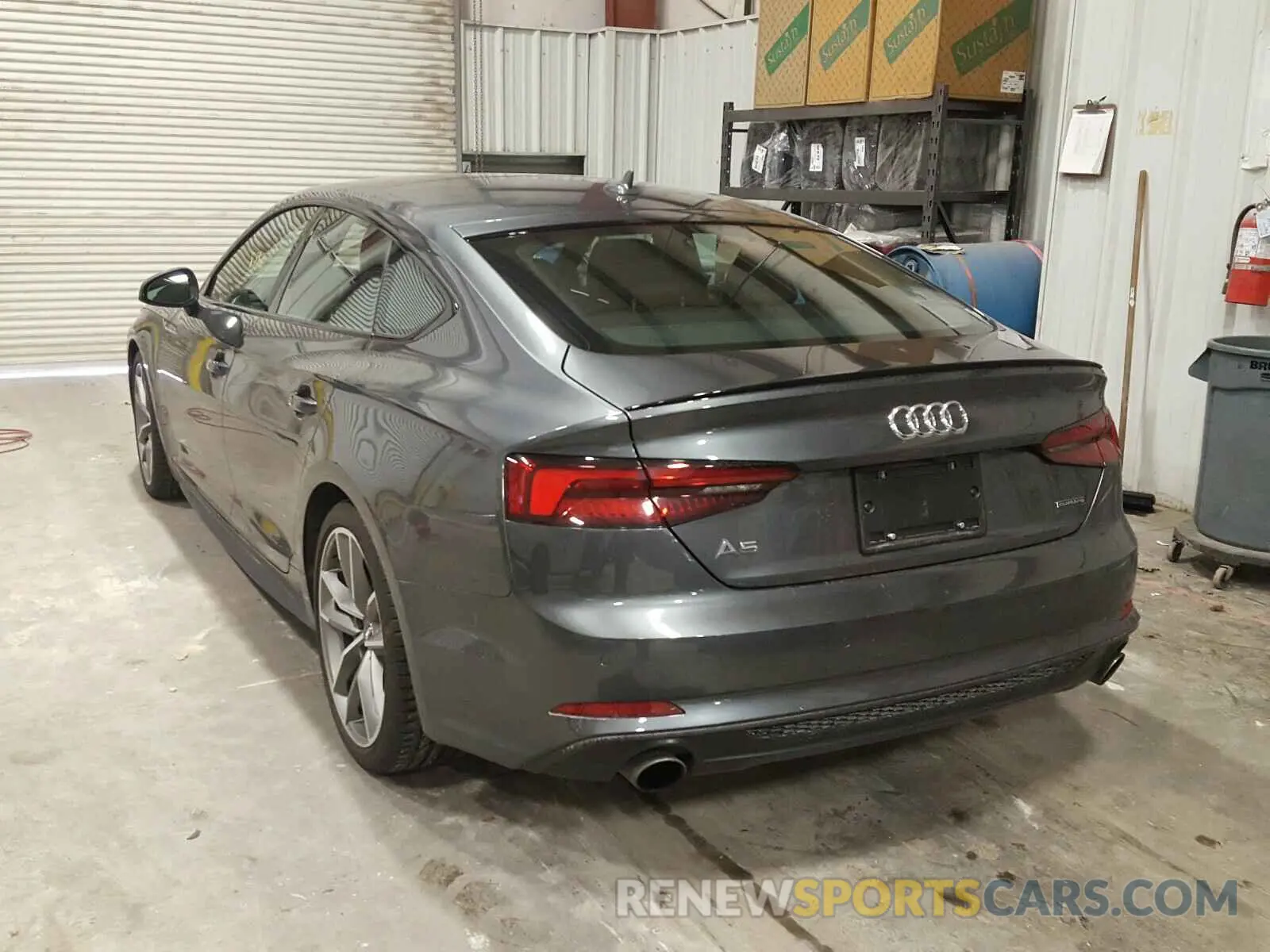 3 Photograph of a damaged car WAUENCF51KA040061 AUDI A5 2019