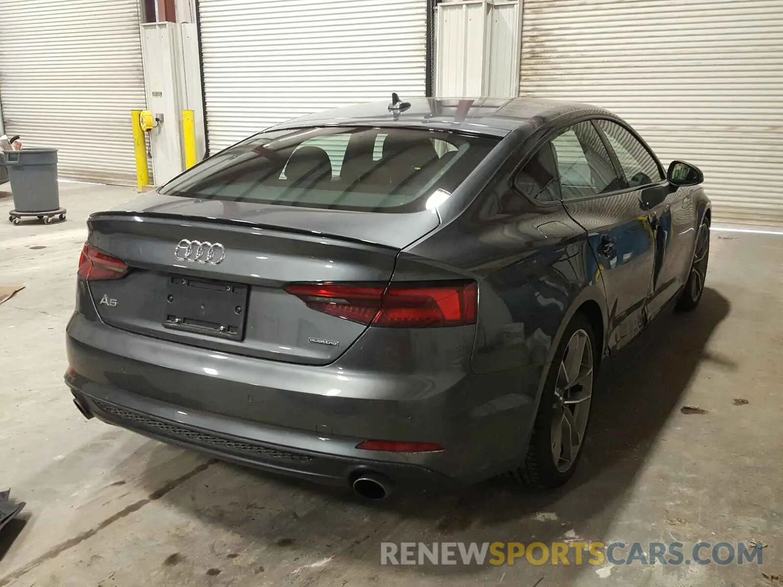 4 Photograph of a damaged car WAUENCF51KA040061 AUDI A5 2019