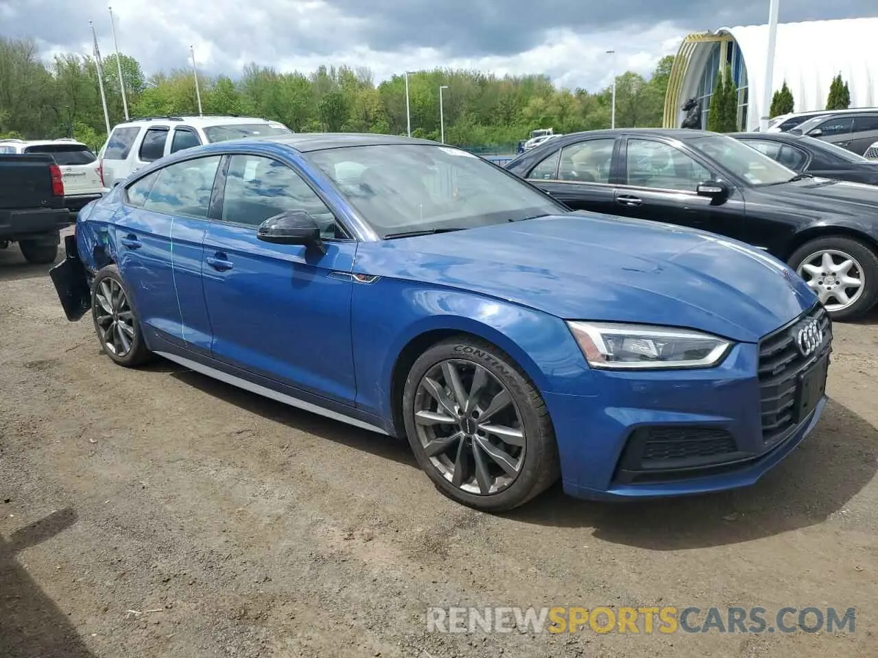 4 Photograph of a damaged car WAUENCF52KA018764 AUDI A5 2019