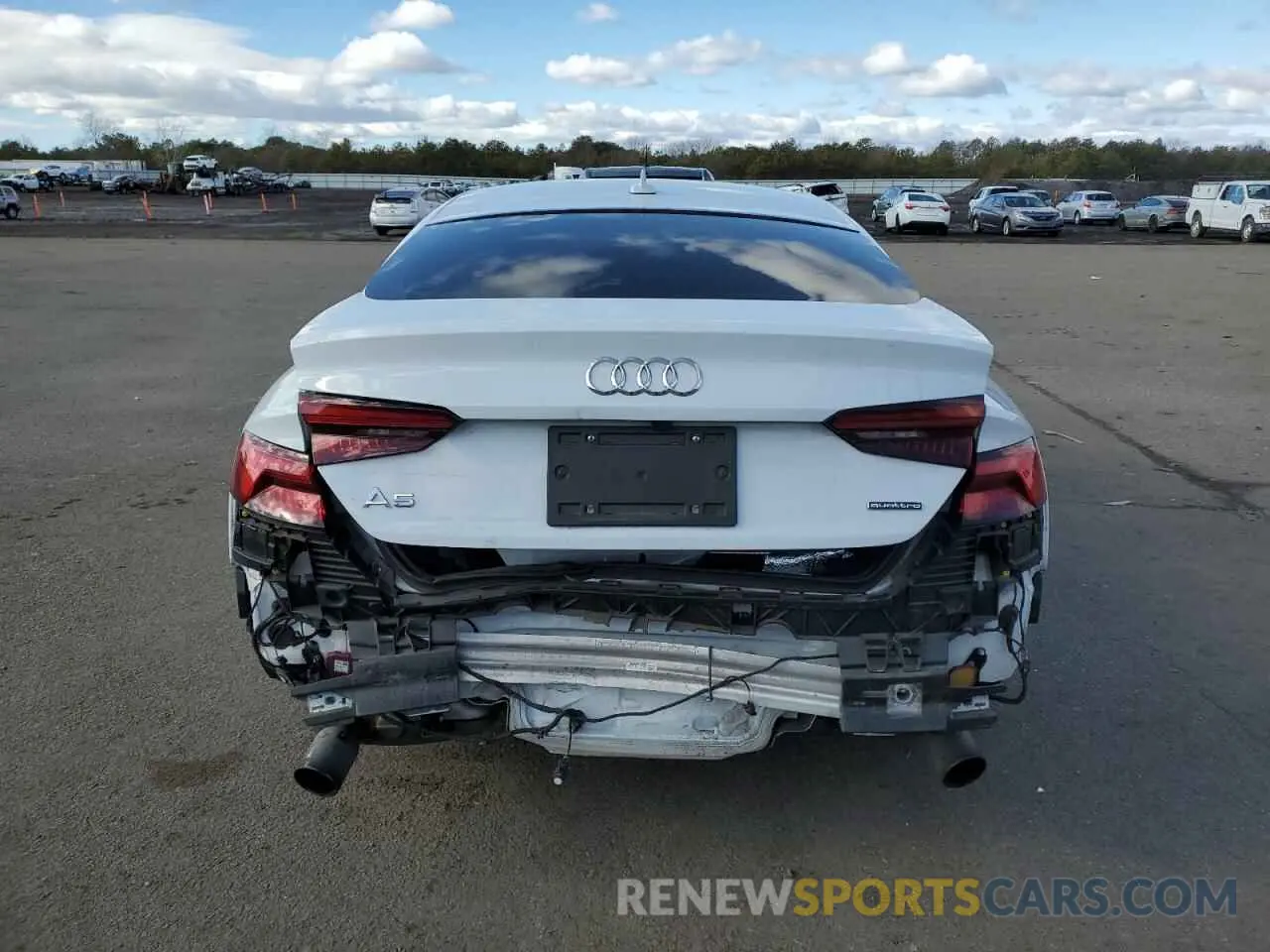 6 Photograph of a damaged car WAUENCF52KA096946 AUDI A5 2019