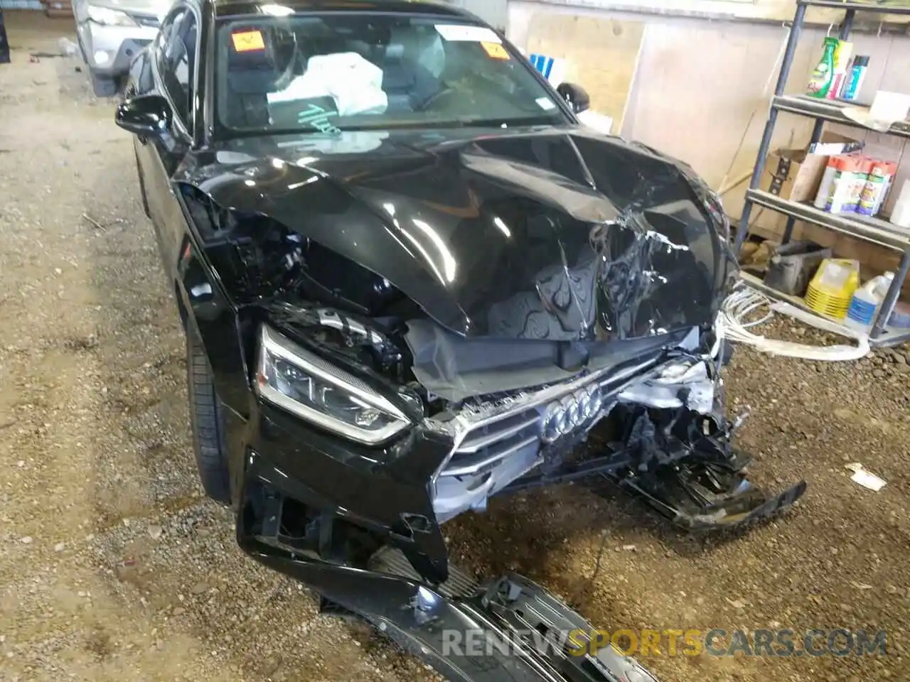 9 Photograph of a damaged car WAUENCF54KA023528 AUDI A5 2019