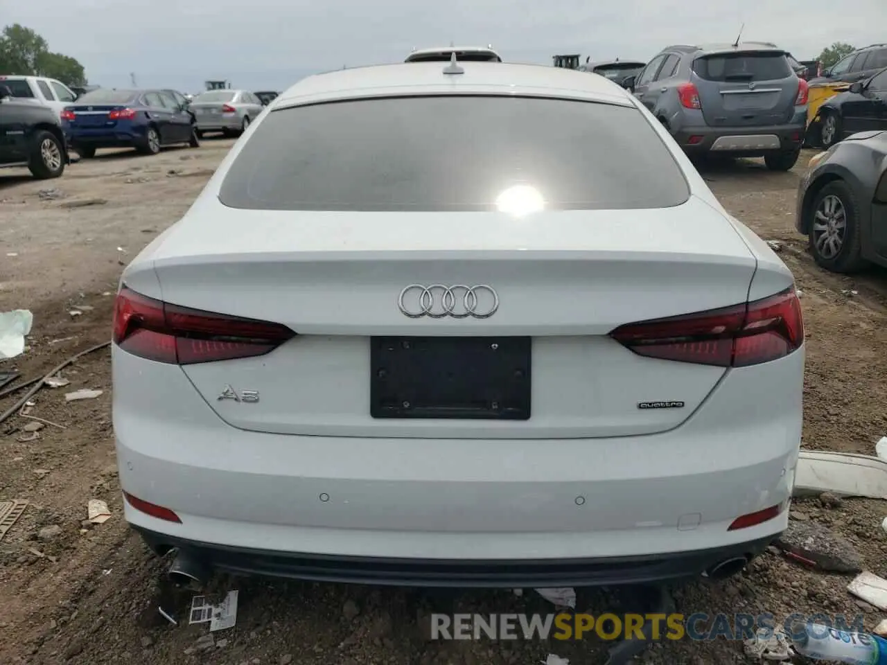 6 Photograph of a damaged car WAUENCF54KA033752 AUDI A5 2019
