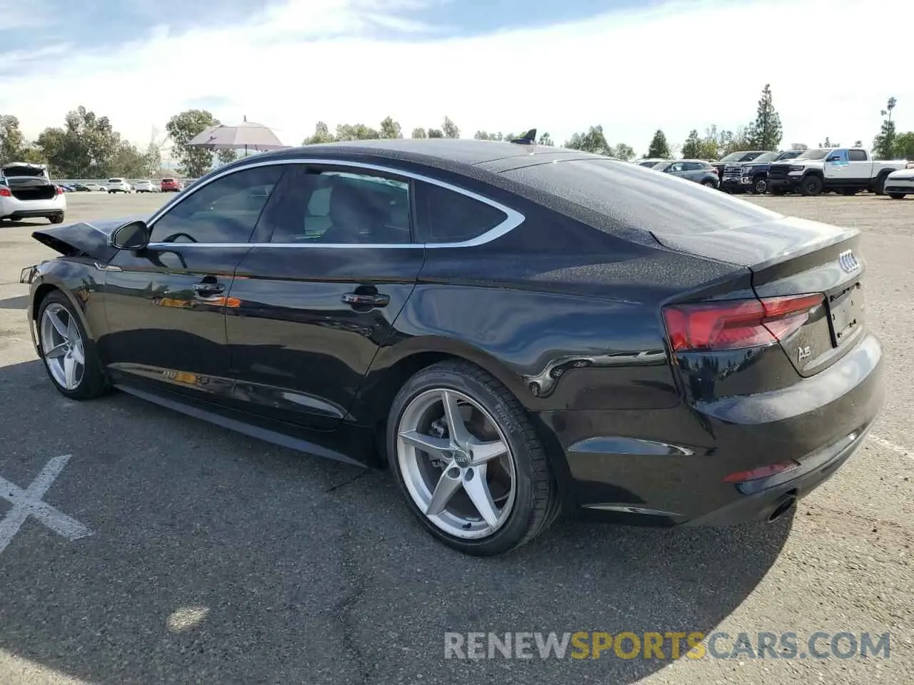 2 Photograph of a damaged car WAUENCF54KA066895 AUDI A5 2019