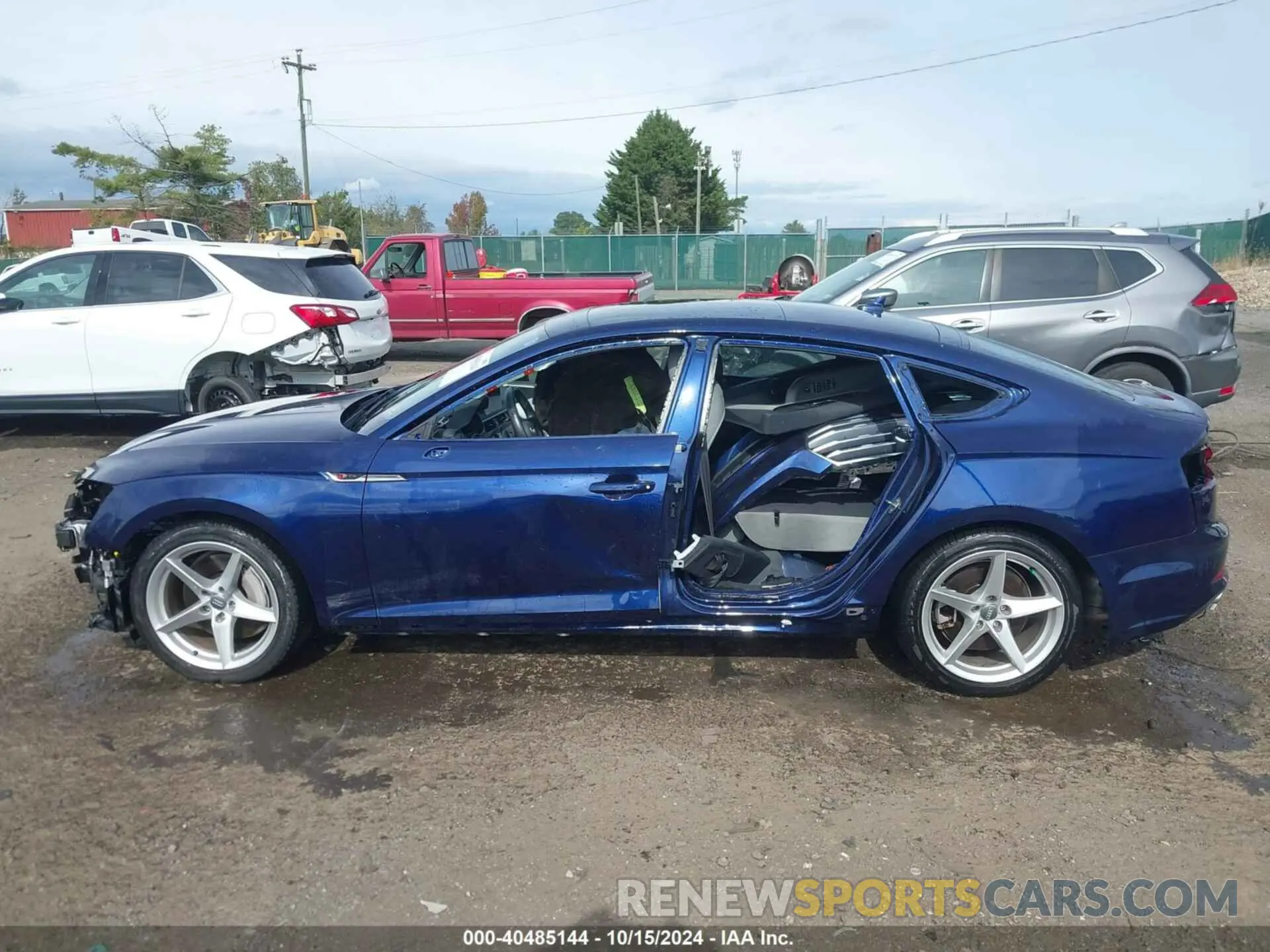 15 Photograph of a damaged car WAUENCF55KA004308 AUDI A5 2019