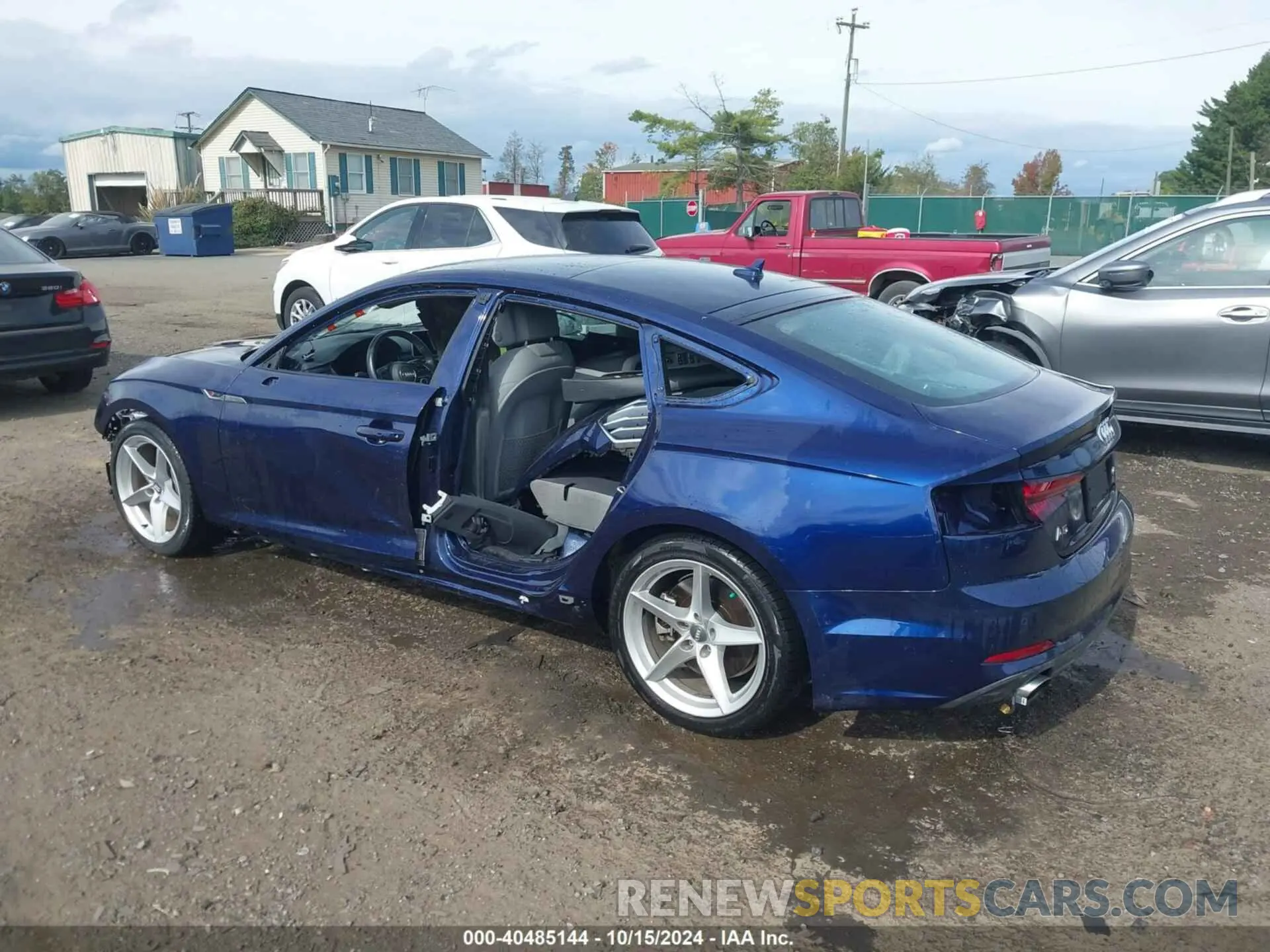 3 Photograph of a damaged car WAUENCF55KA004308 AUDI A5 2019