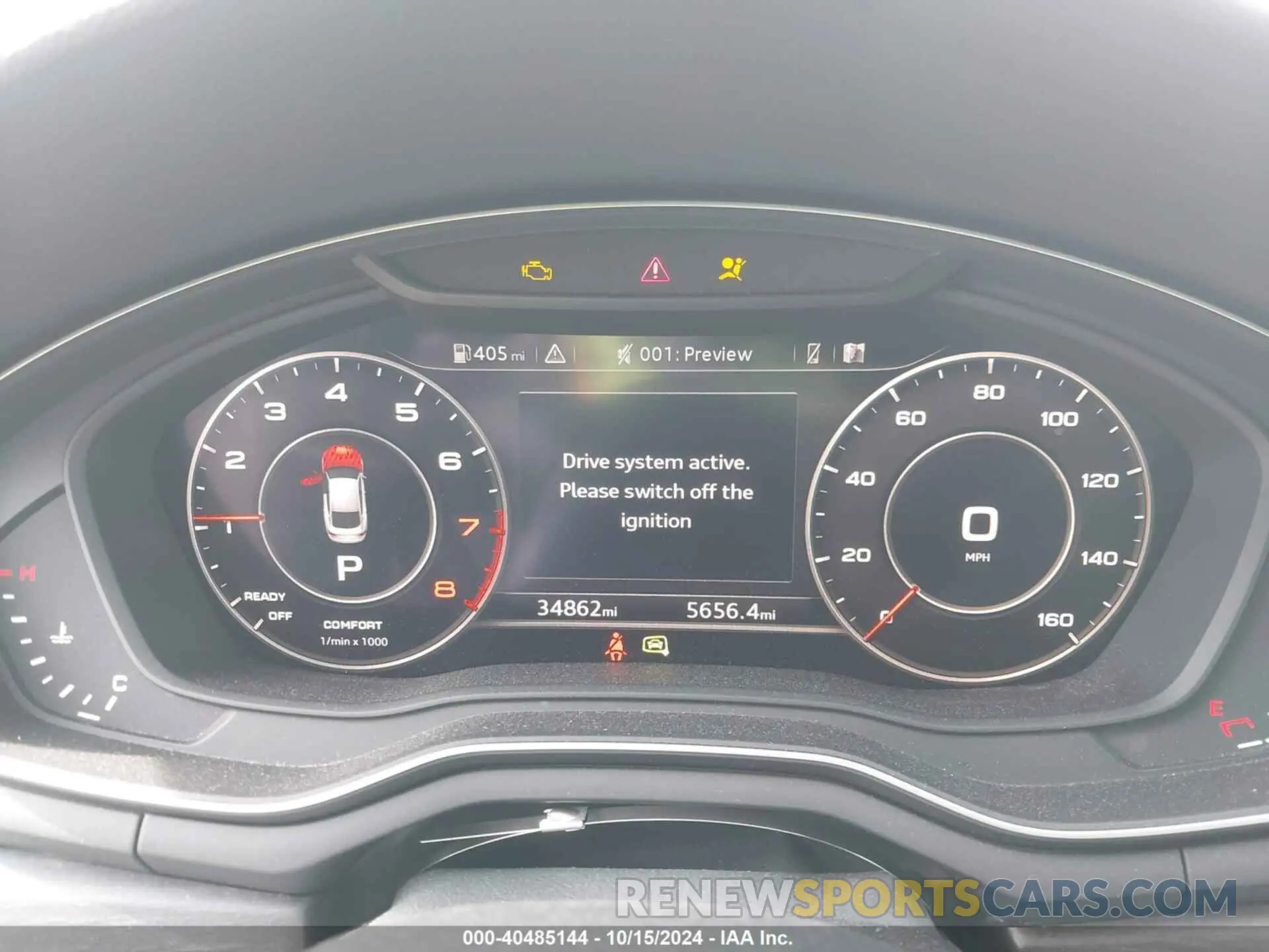 7 Photograph of a damaged car WAUENCF55KA004308 AUDI A5 2019