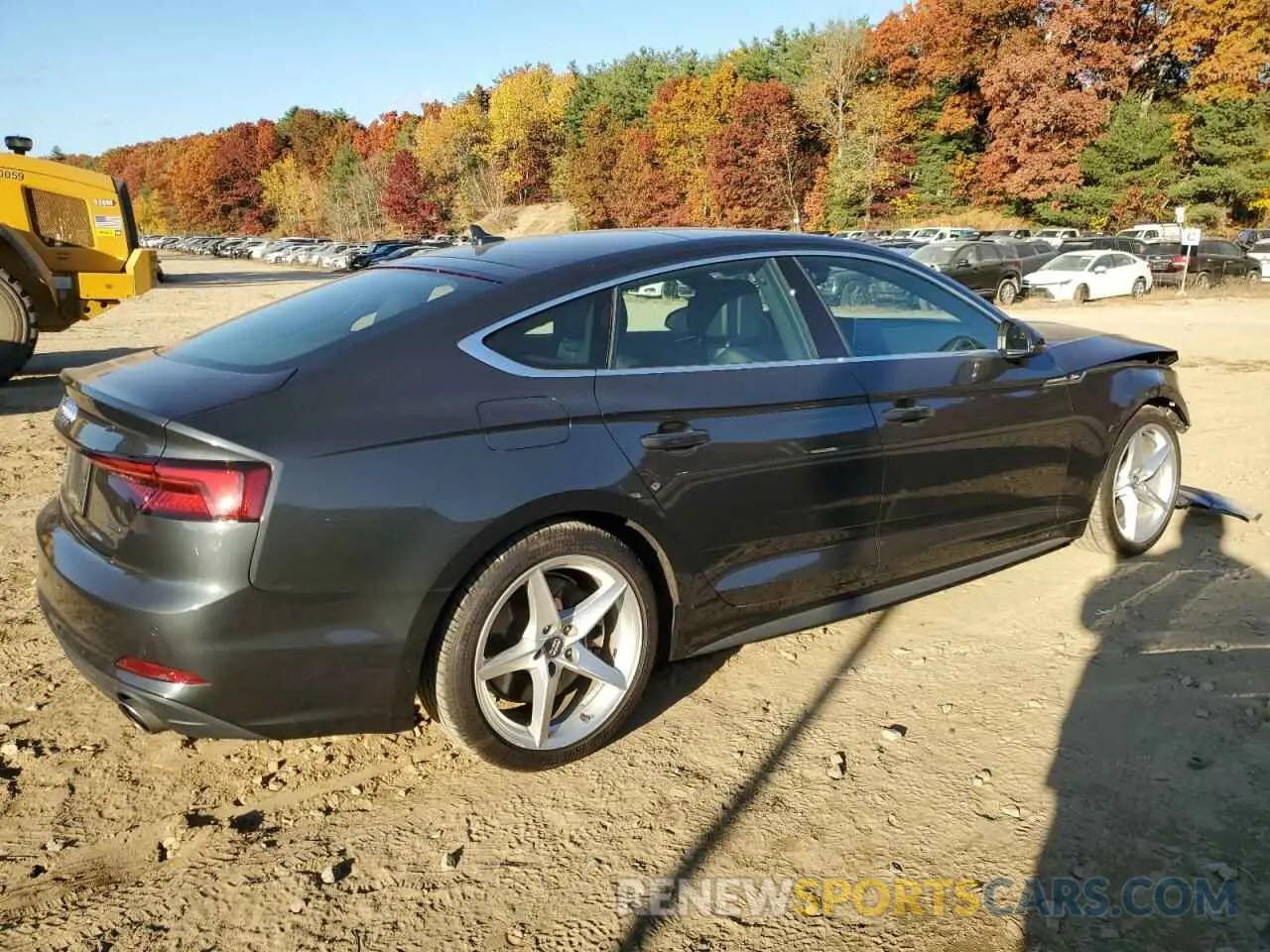 3 Photograph of a damaged car WAUENCF55KA093779 AUDI A5 2019