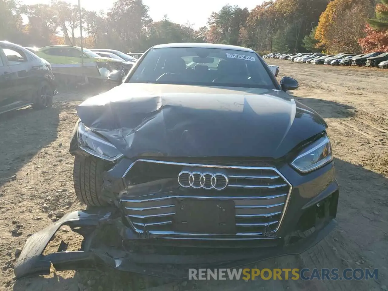 5 Photograph of a damaged car WAUENCF55KA093779 AUDI A5 2019