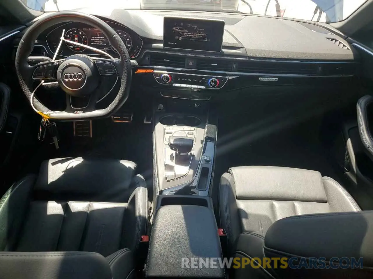 8 Photograph of a damaged car WAUENCF56KA010165 AUDI A5 2019