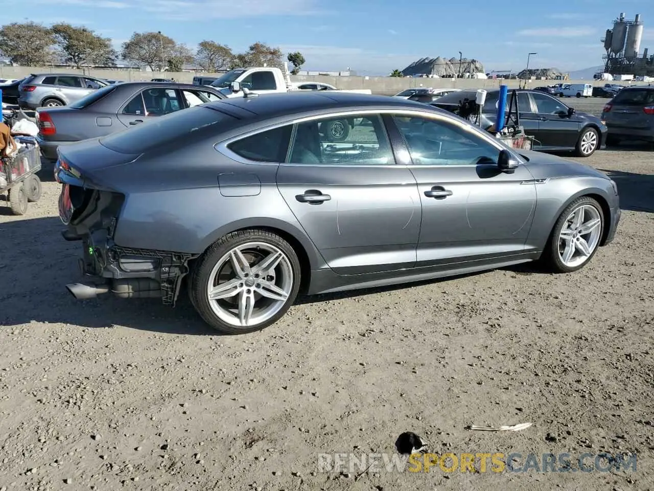 3 Photograph of a damaged car WAUENCF56KA016306 AUDI A5 2019