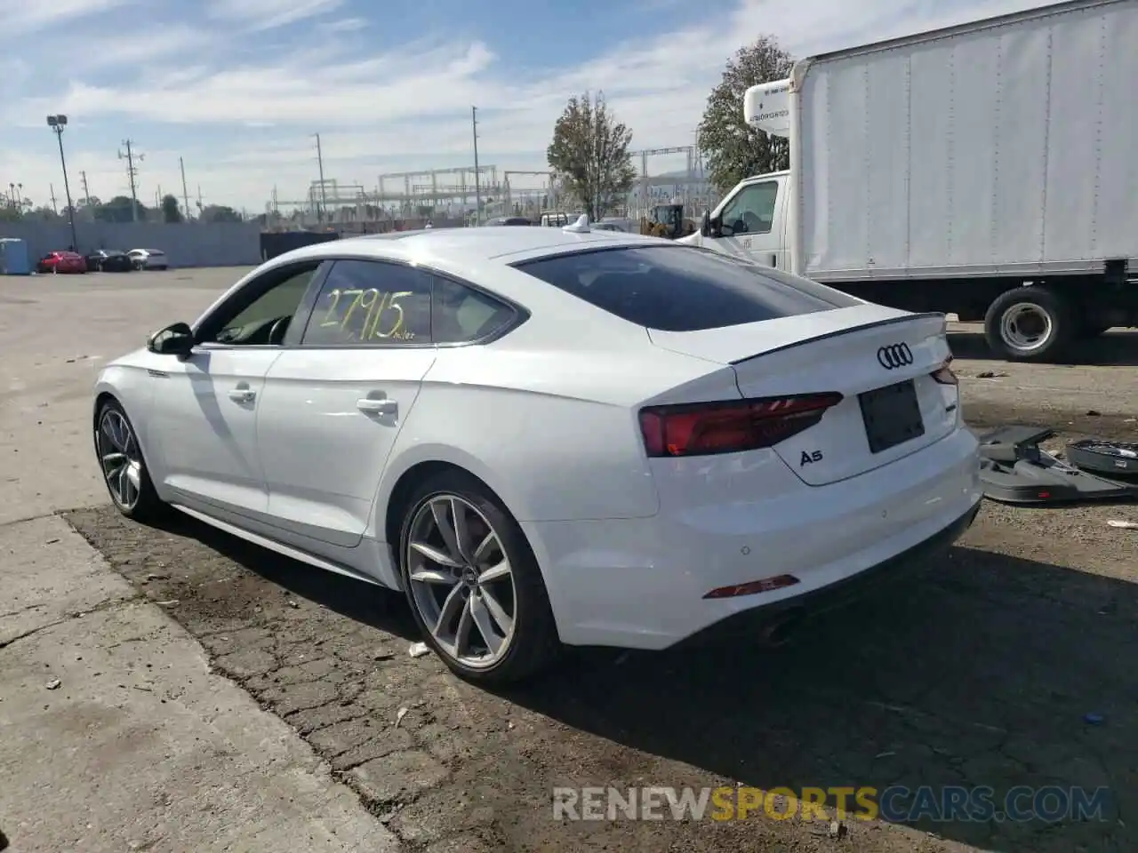 3 Photograph of a damaged car WAUENCF56KA026849 AUDI A5 2019