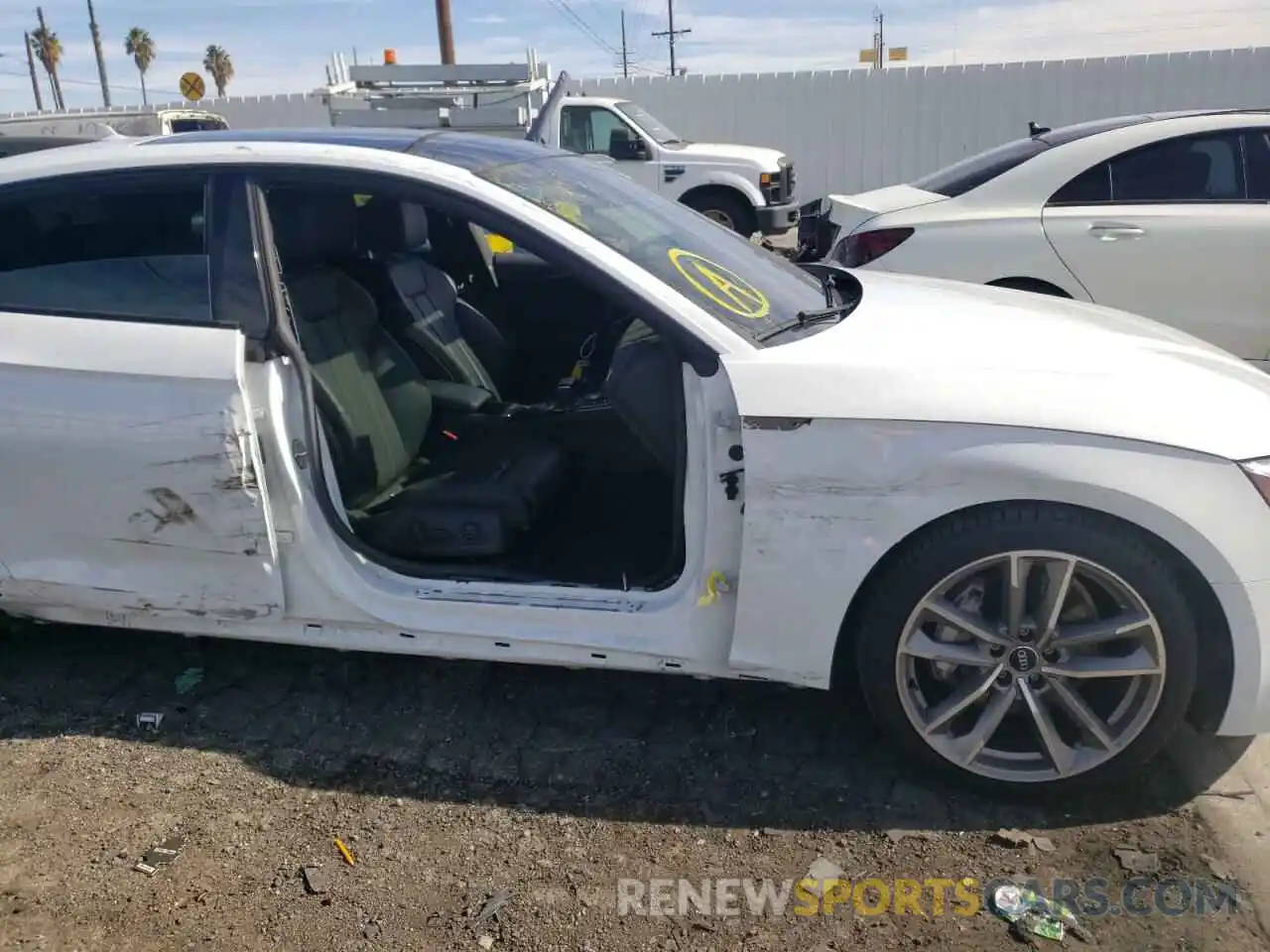 9 Photograph of a damaged car WAUENCF56KA026849 AUDI A5 2019