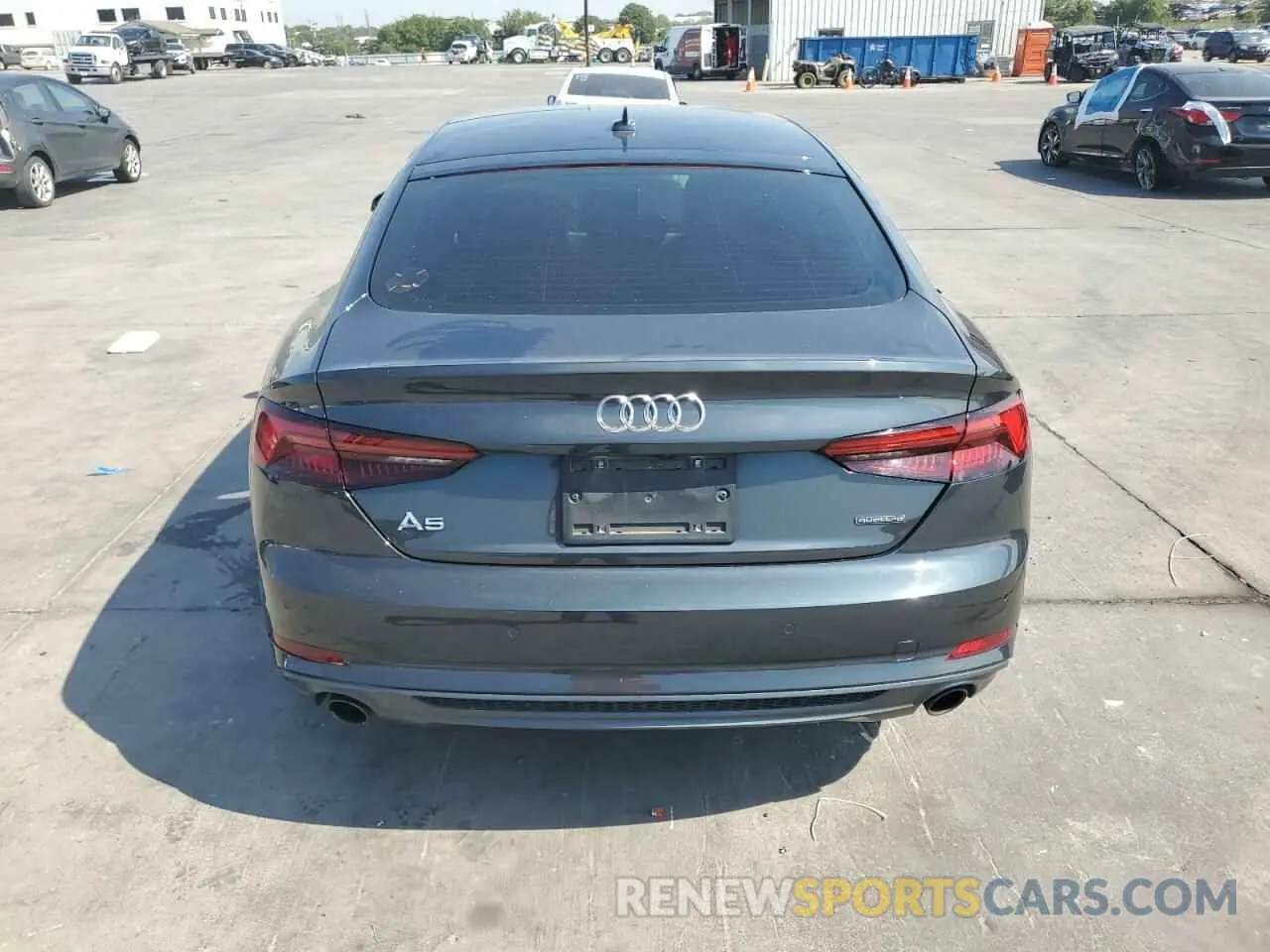 6 Photograph of a damaged car WAUENCF56KA058149 AUDI A5 2019