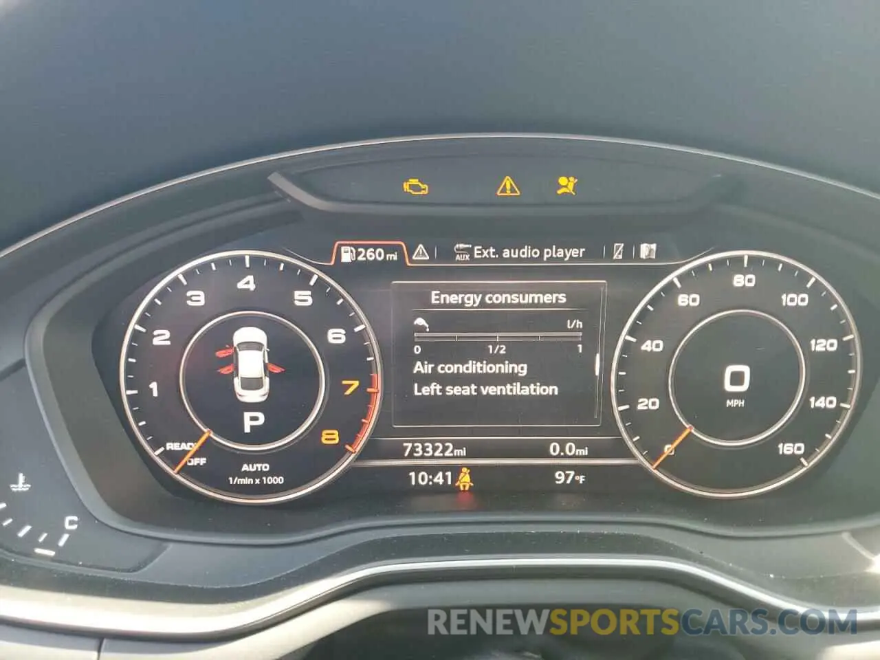 9 Photograph of a damaged car WAUENCF56KA058149 AUDI A5 2019