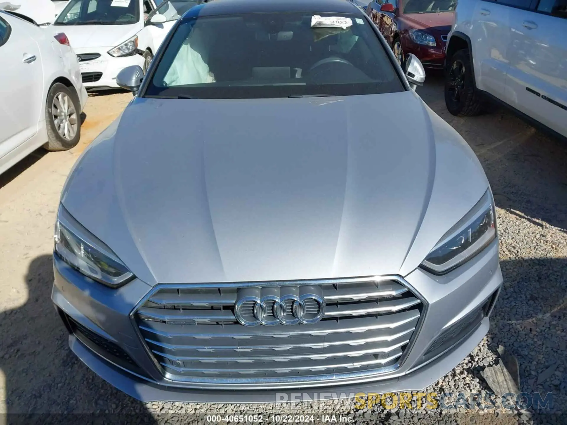 12 Photograph of a damaged car WAUENCF56KA077350 AUDI A5 2019