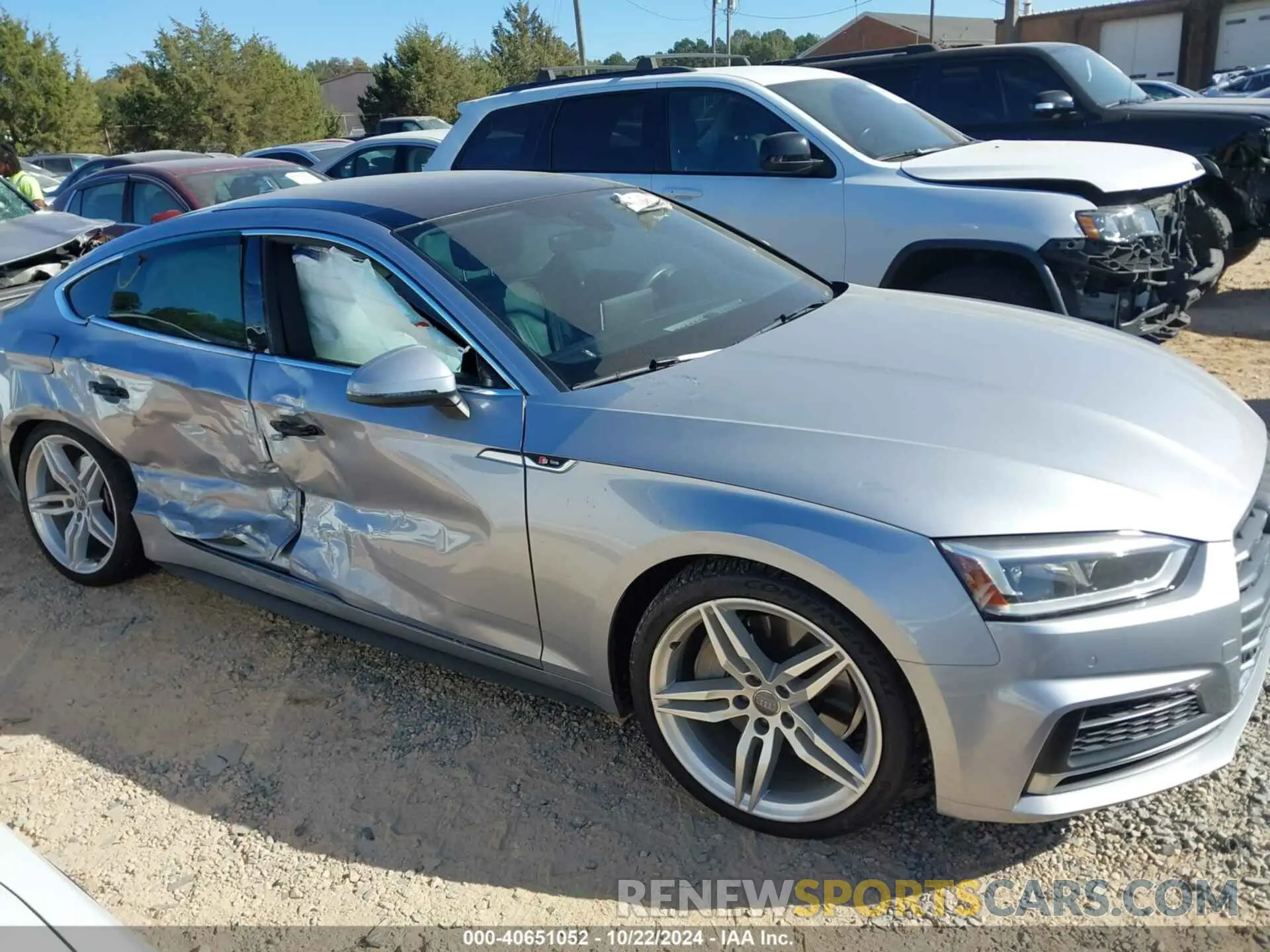 13 Photograph of a damaged car WAUENCF56KA077350 AUDI A5 2019