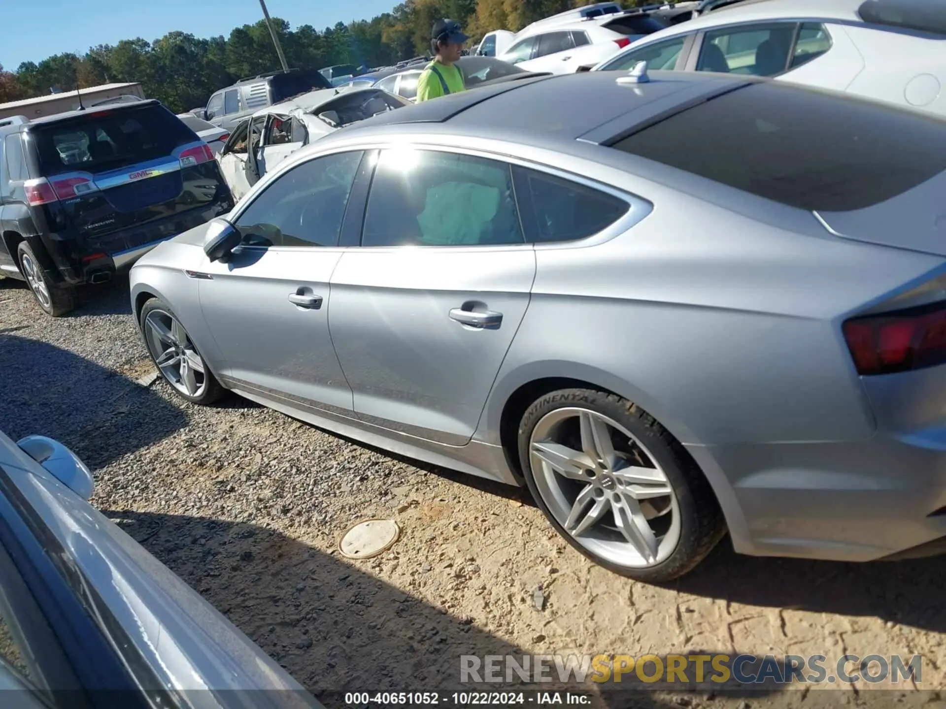 14 Photograph of a damaged car WAUENCF56KA077350 AUDI A5 2019