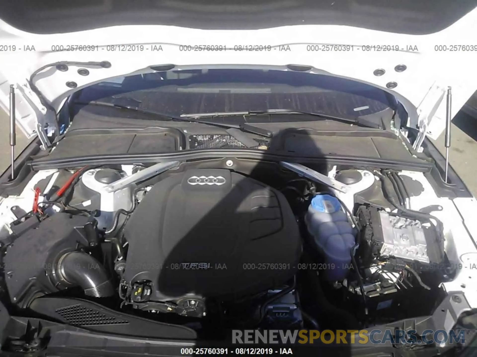 10 Photograph of a damaged car WAUENCF57KA004486 AUDI A5 2019