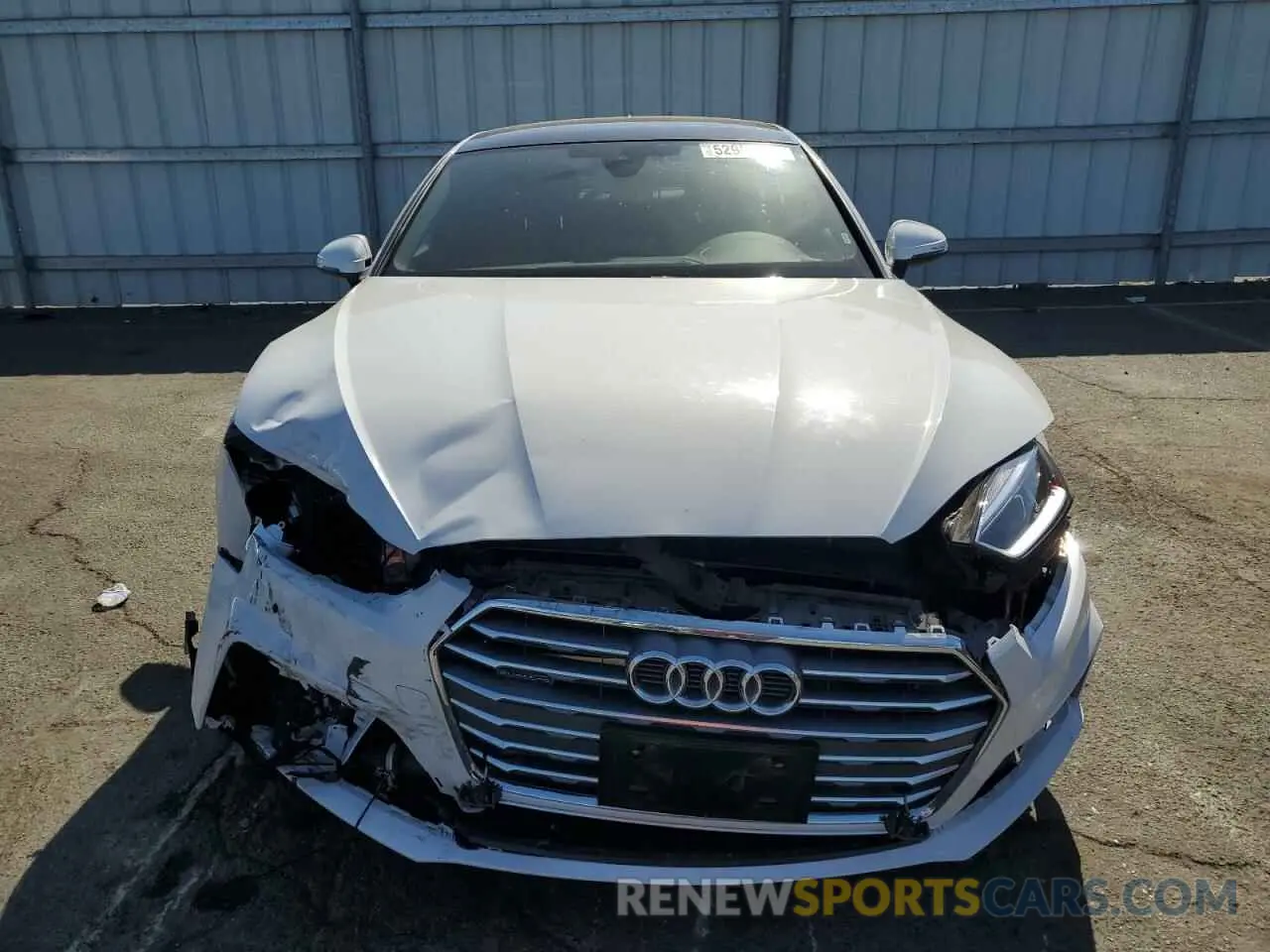 5 Photograph of a damaged car WAUENCF57KA018873 AUDI A5 2019