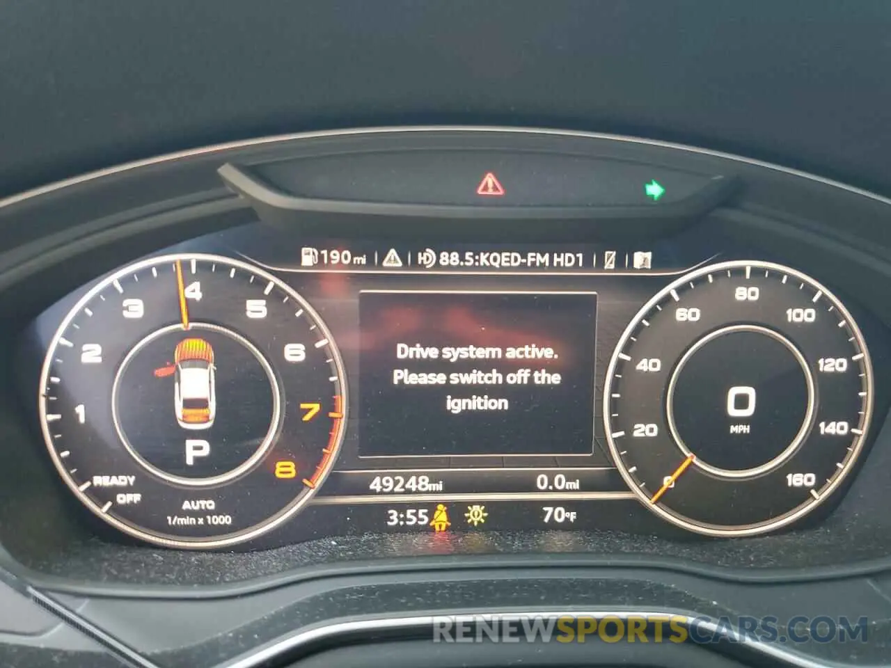 9 Photograph of a damaged car WAUENCF57KA018873 AUDI A5 2019