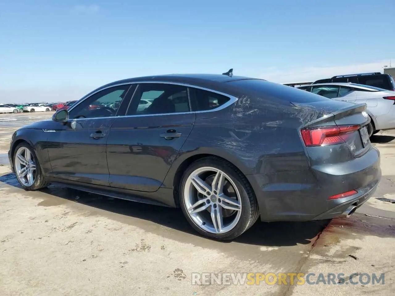 2 Photograph of a damaged car WAUENCF57KA025046 AUDI A5 2019