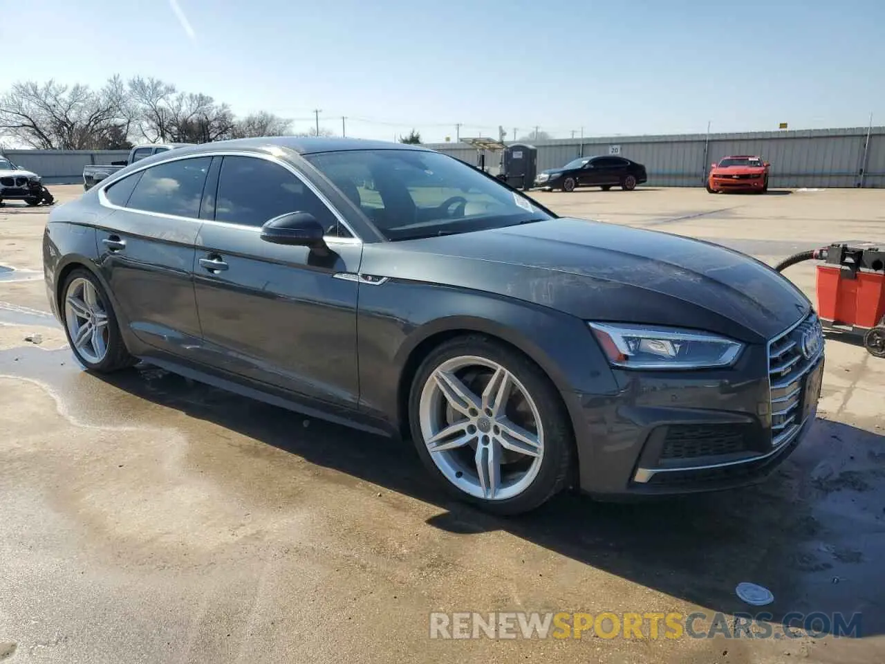 4 Photograph of a damaged car WAUENCF57KA025046 AUDI A5 2019