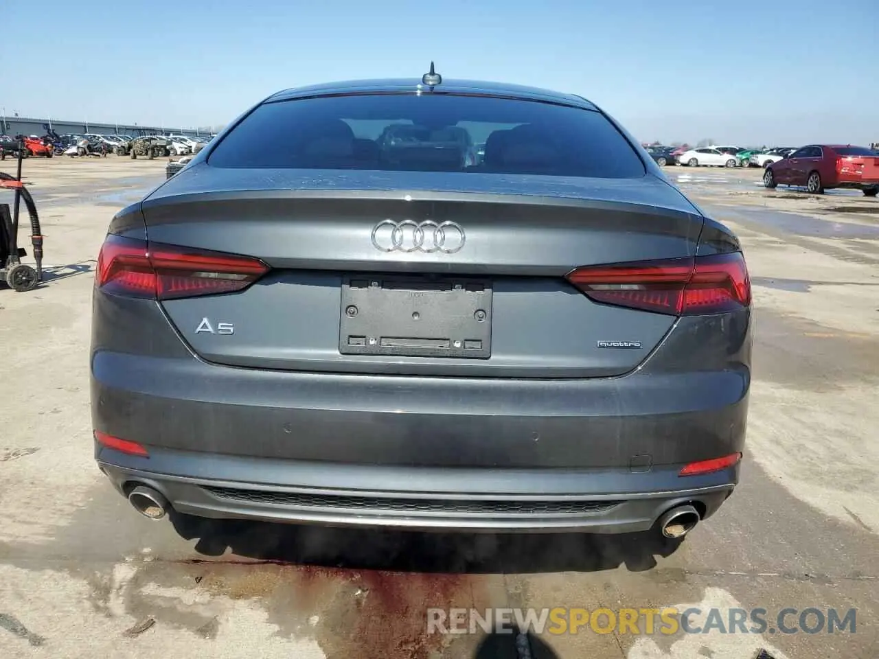 6 Photograph of a damaged car WAUENCF57KA025046 AUDI A5 2019